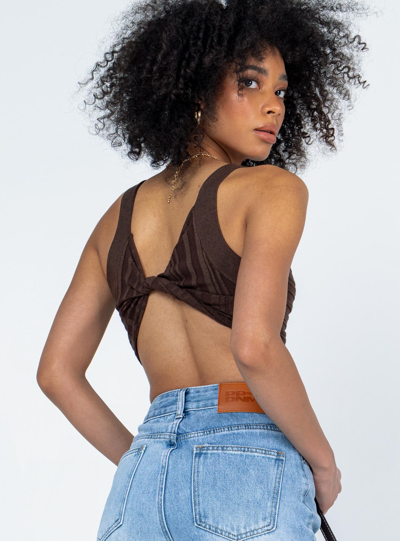 Kellyan Top Brown-Vipp Girl