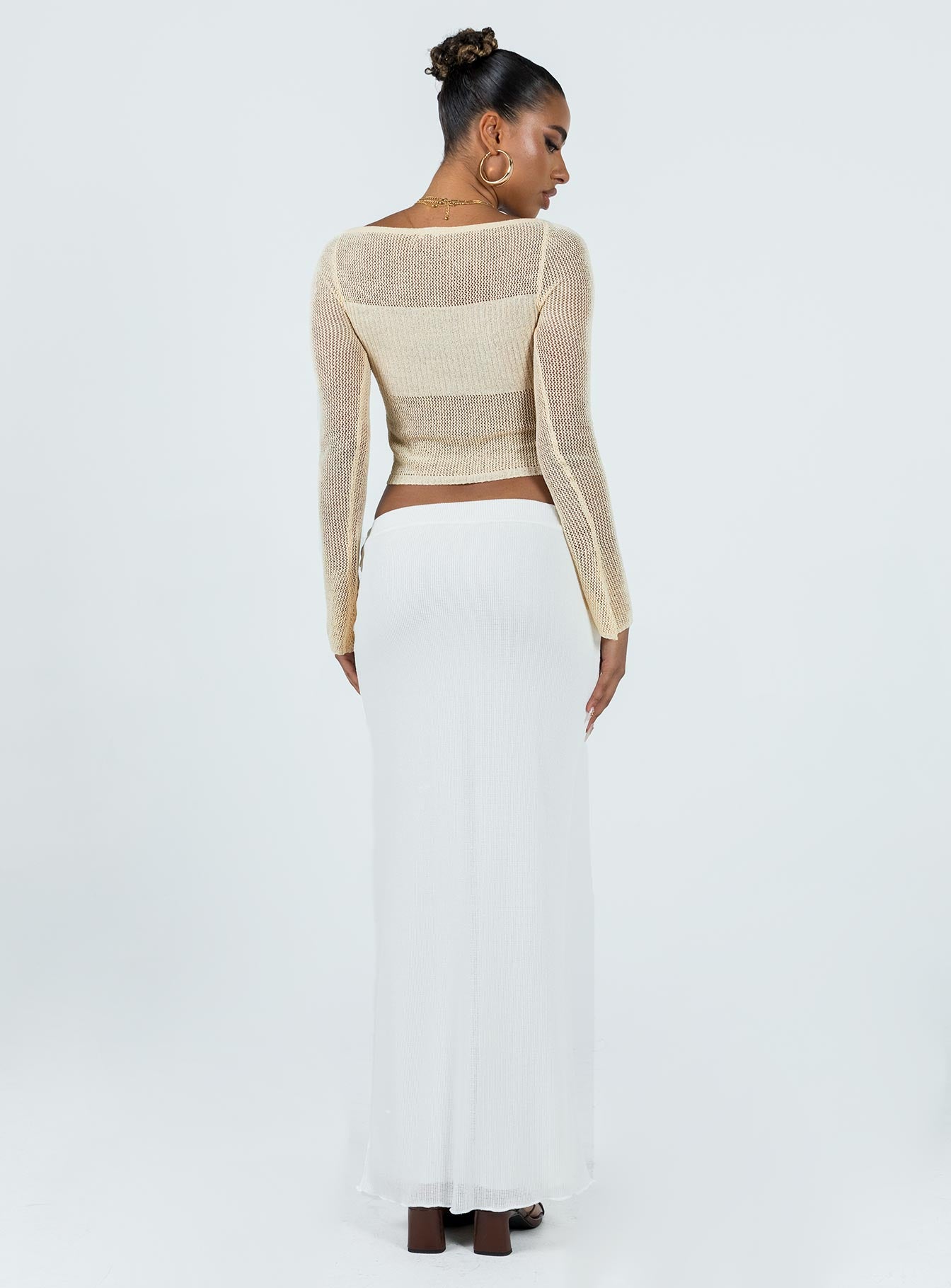 Berkshire Maxi Skirt White-Vipp Girl