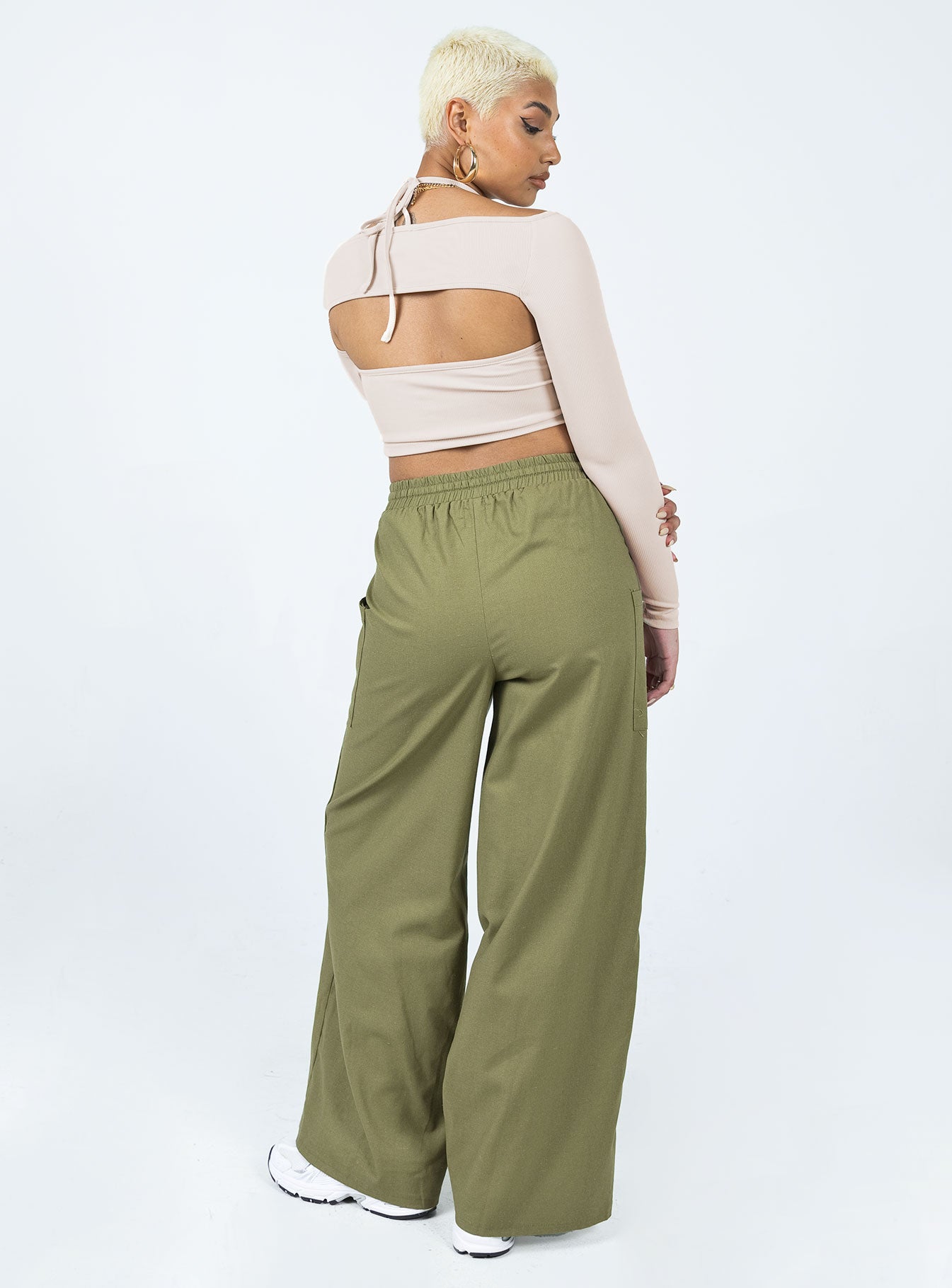 Brunie Pants Khaki-Vipp Girl