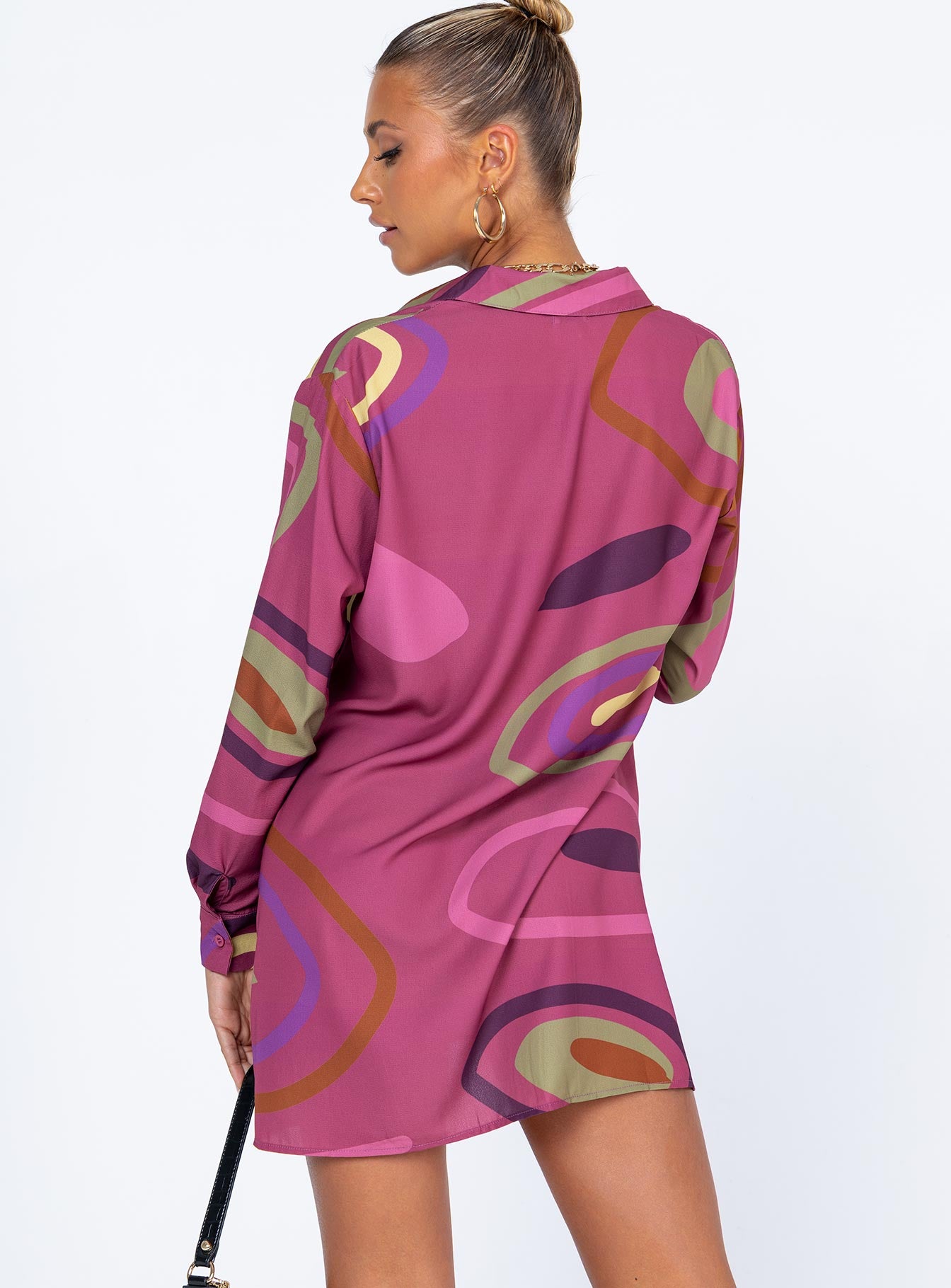 Lachlan Mini Dress Purple-Vipp Girl