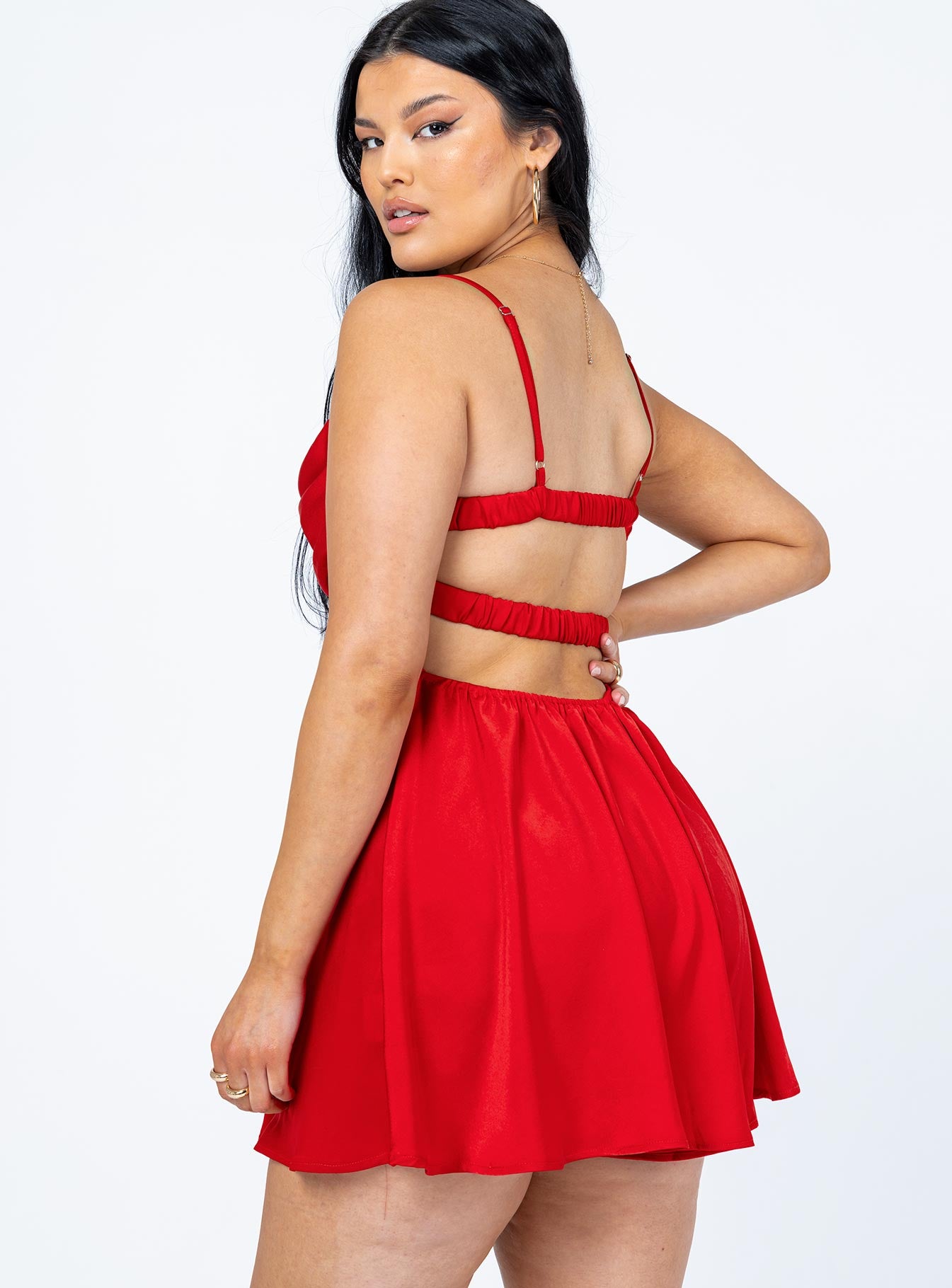 Hannah Romper Red-Vipp Girl