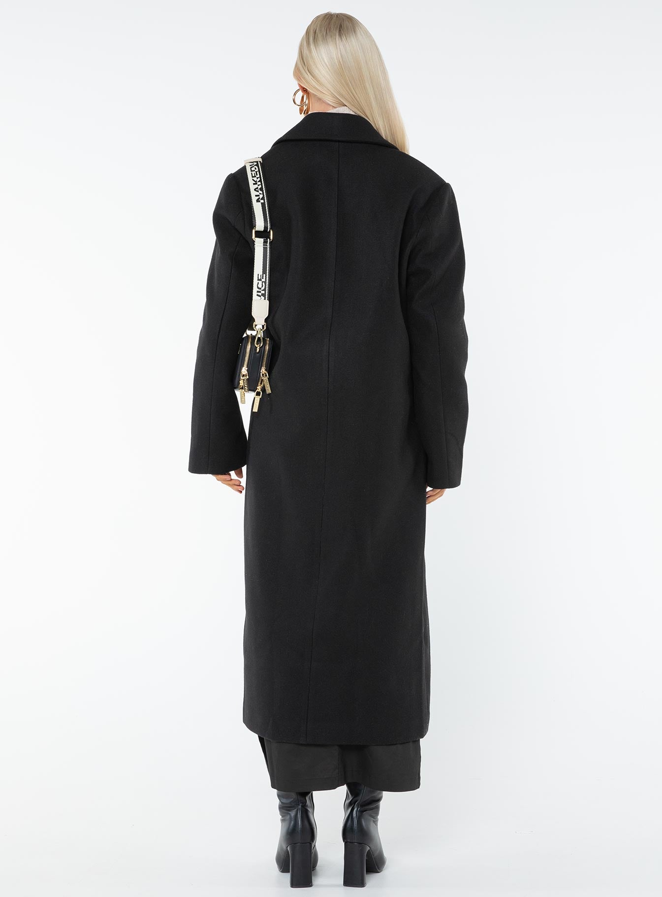 Olsen Coat Black-Vipp Girl