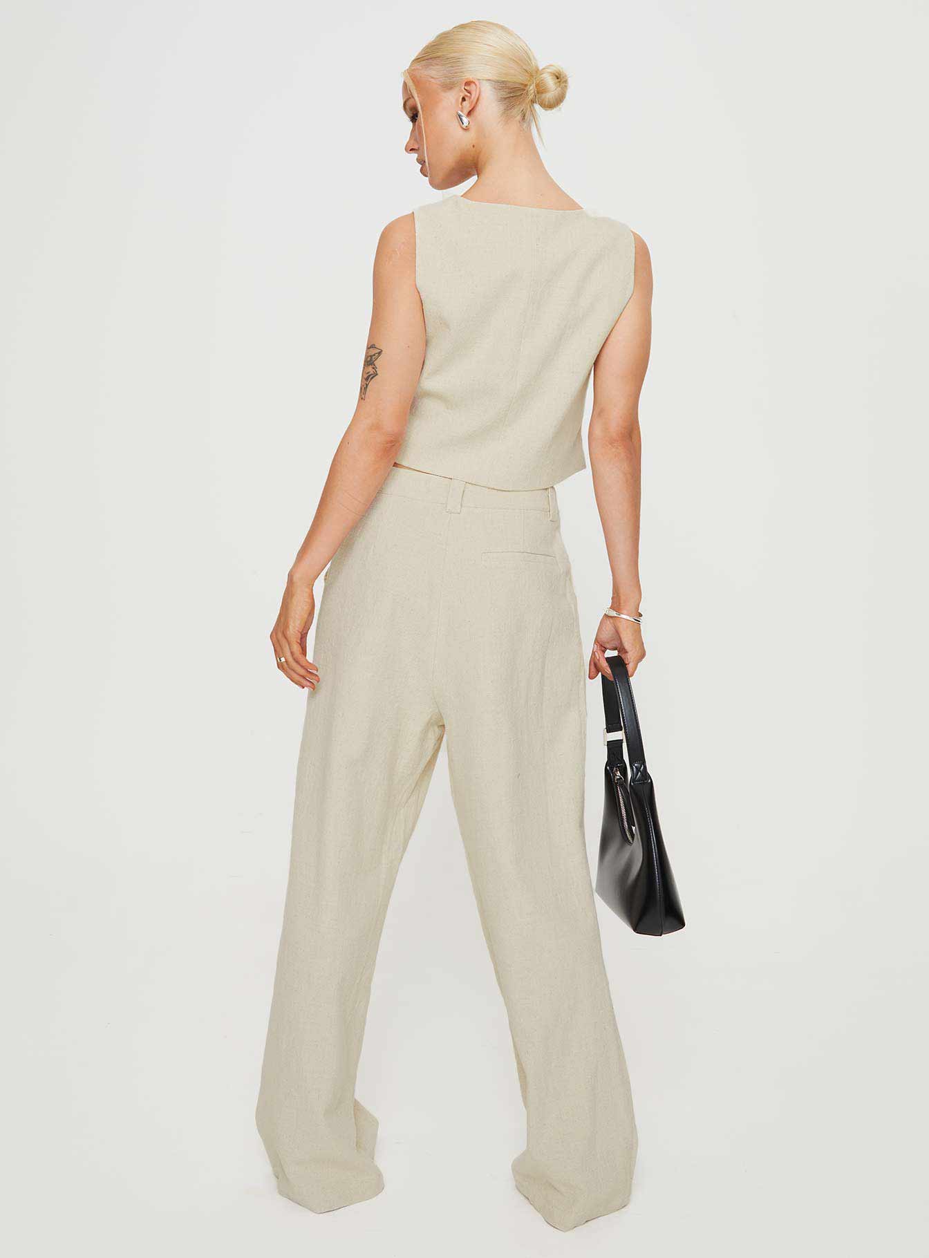 La Quinta Pants Oatmeal-Vipp Girl