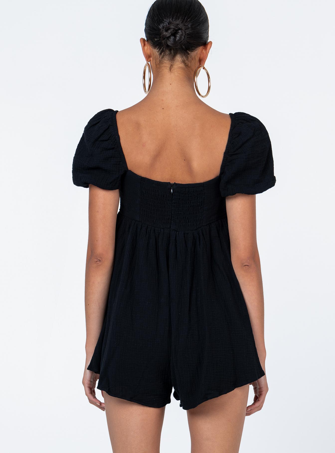 Lorna Romper Black-Vipp Girl