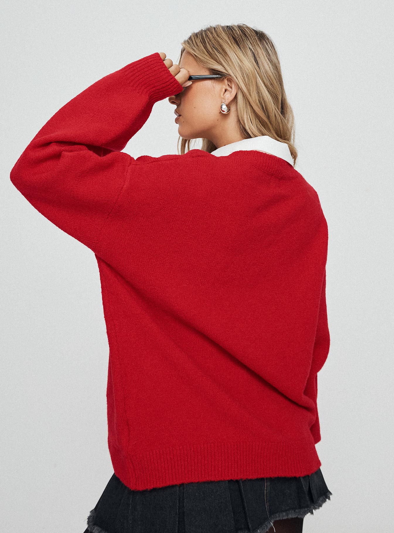 Ryanna Sweater Red-Vipp Girl