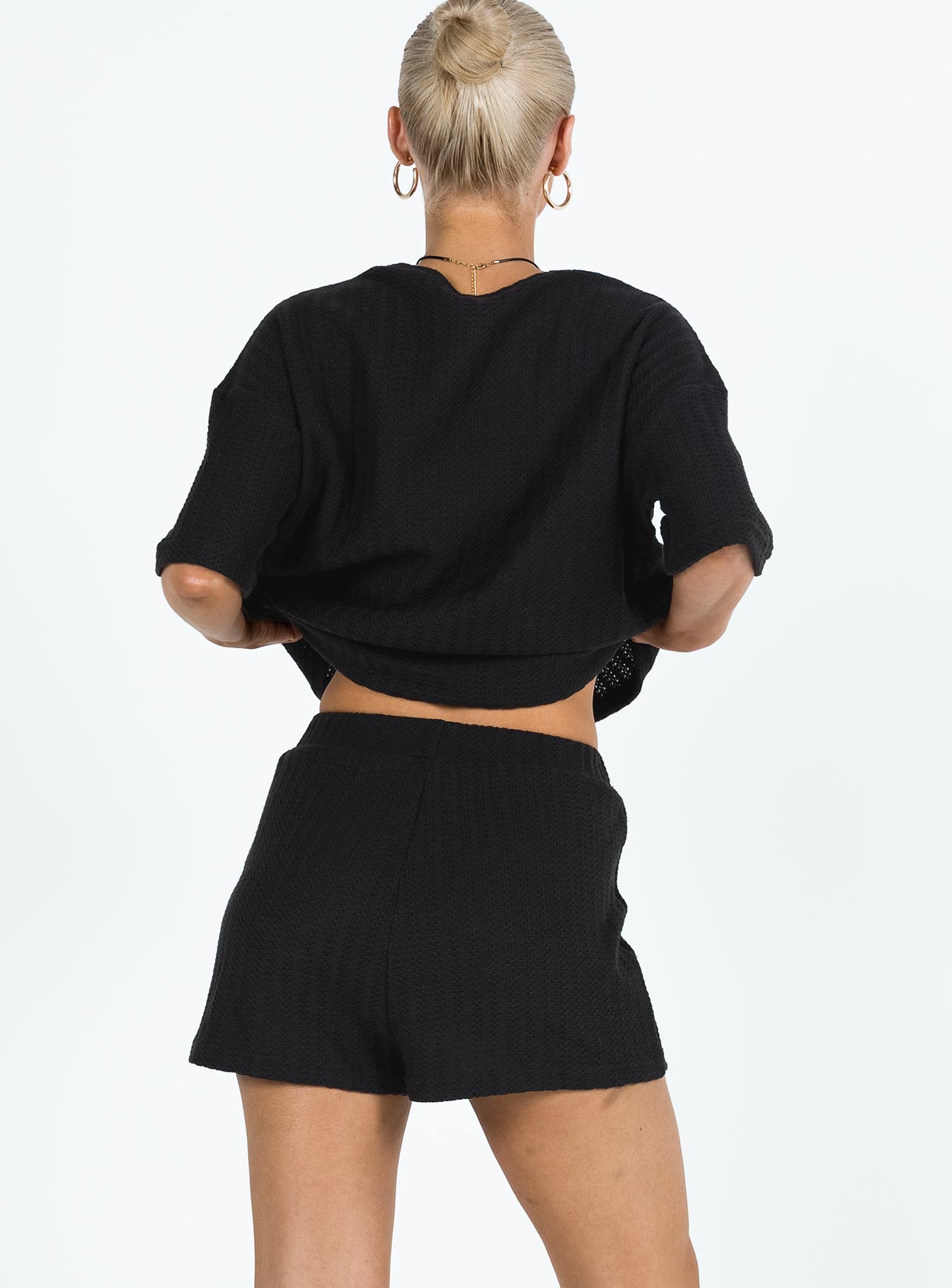 Cammie Knit Set Black-Vipp Girl