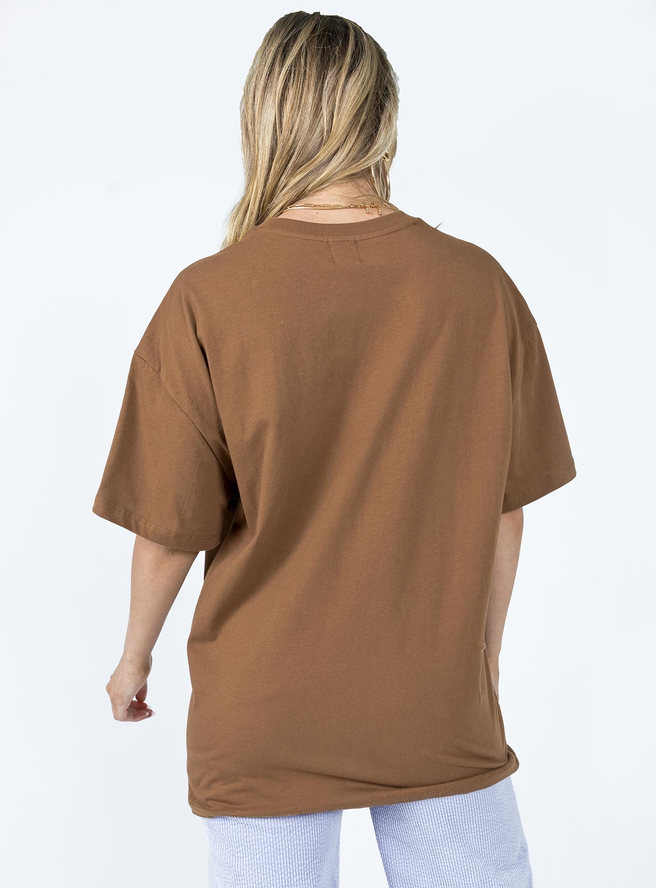 Future Classic Oversized Tee Brown-Vipp Girl