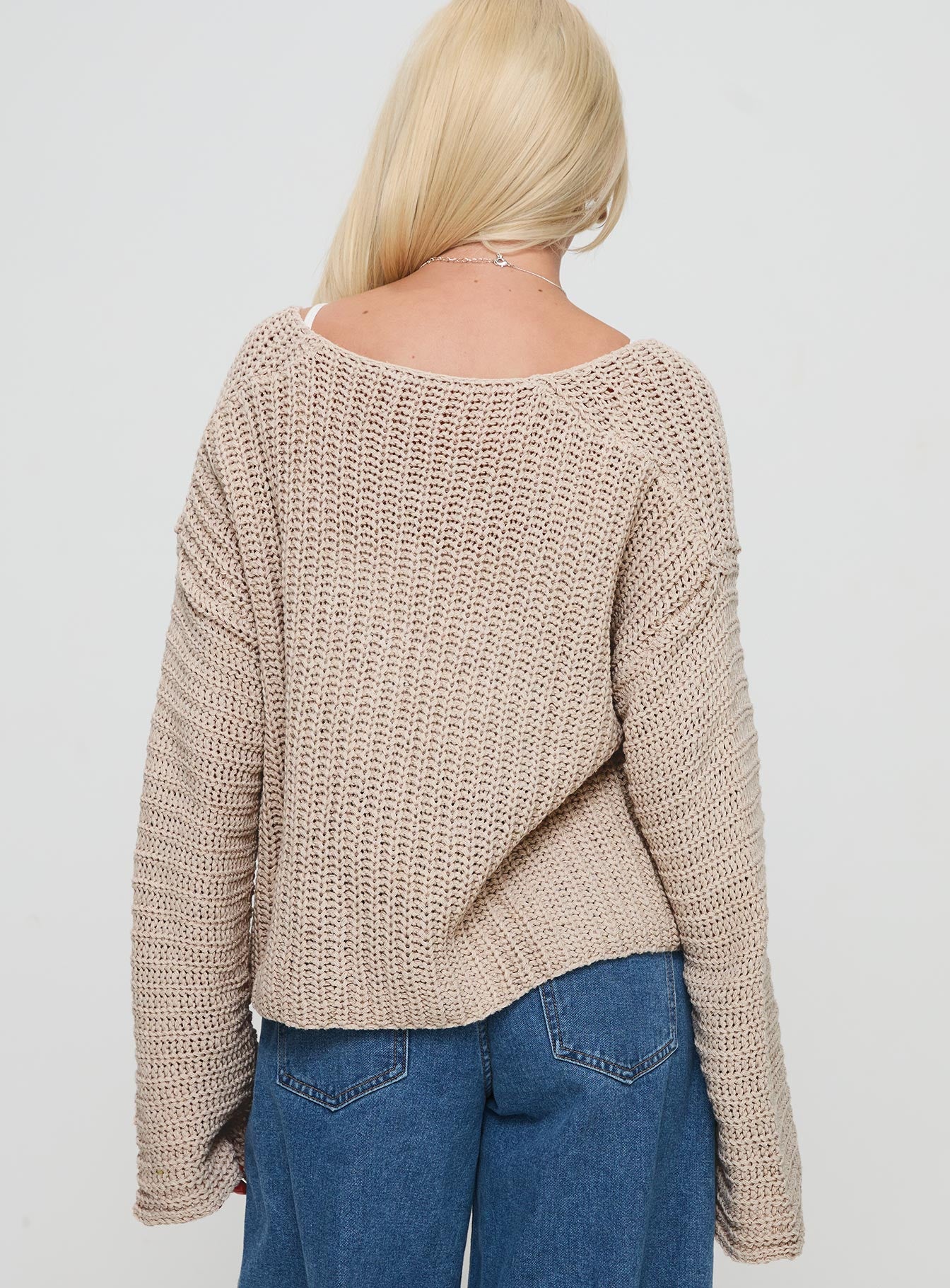 Maela Knit Cardigan Mocha-Vipp Girl