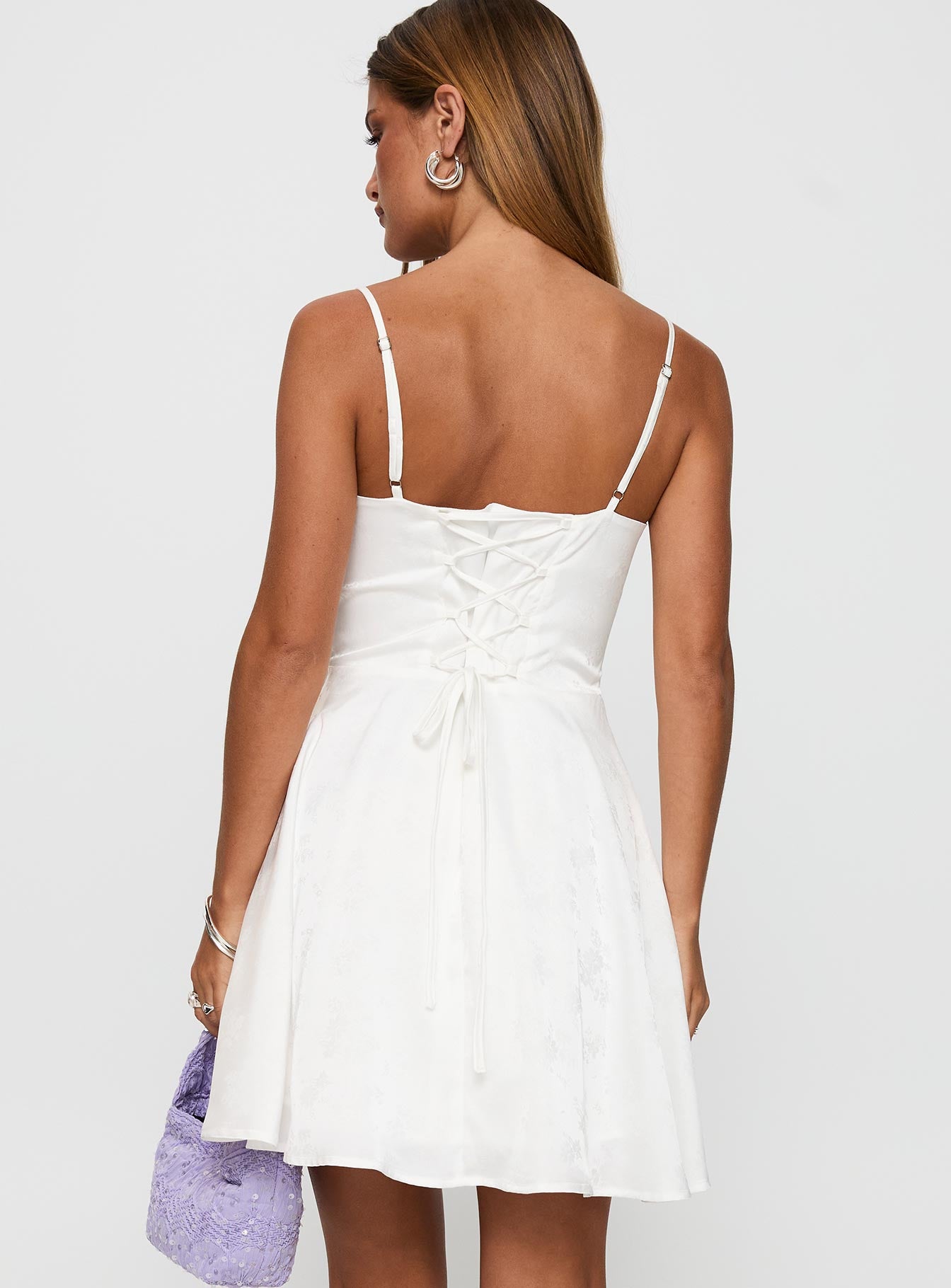 Dreams Ahead Mini Dress White-Vipp Girl