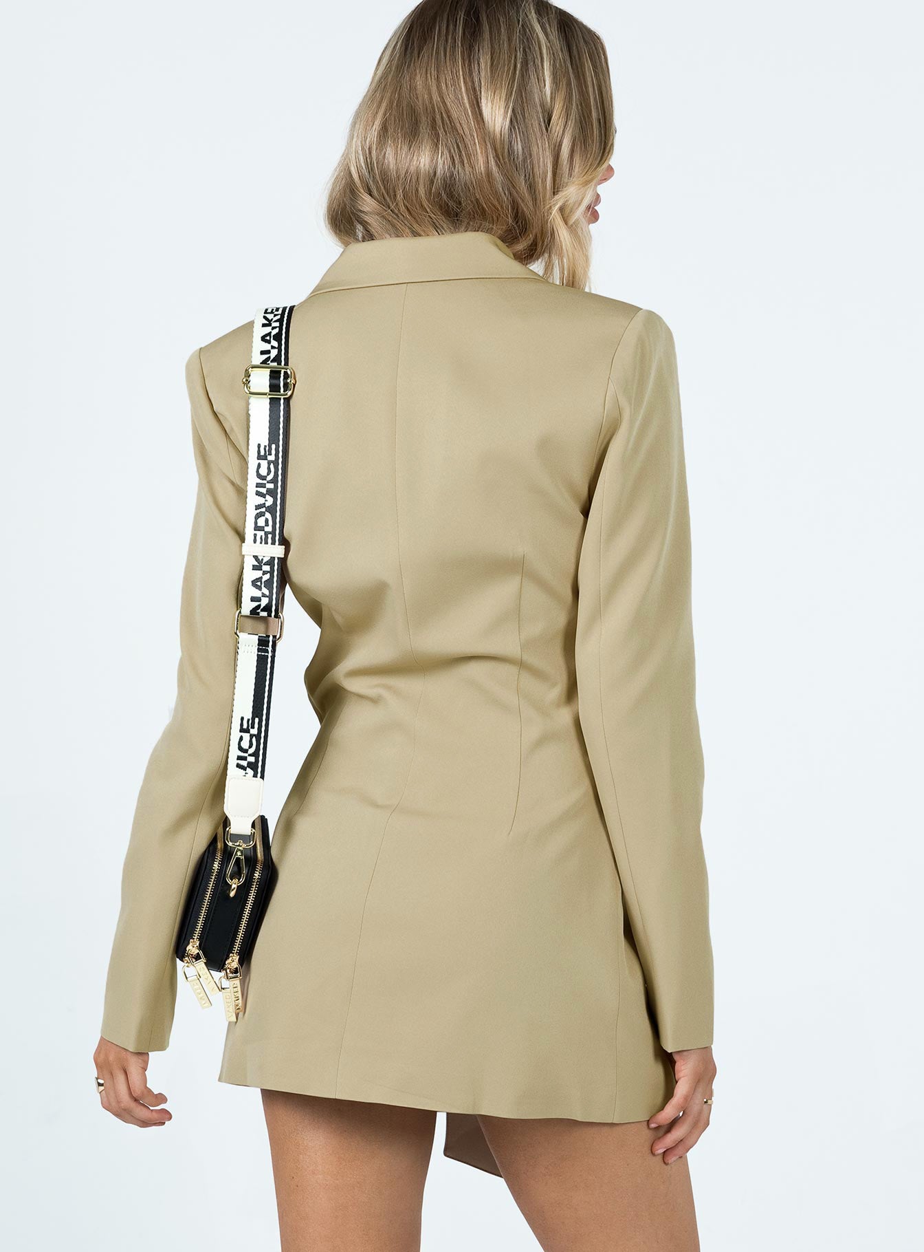 LA Confidential Mini Dress Camel-Vipp Girl