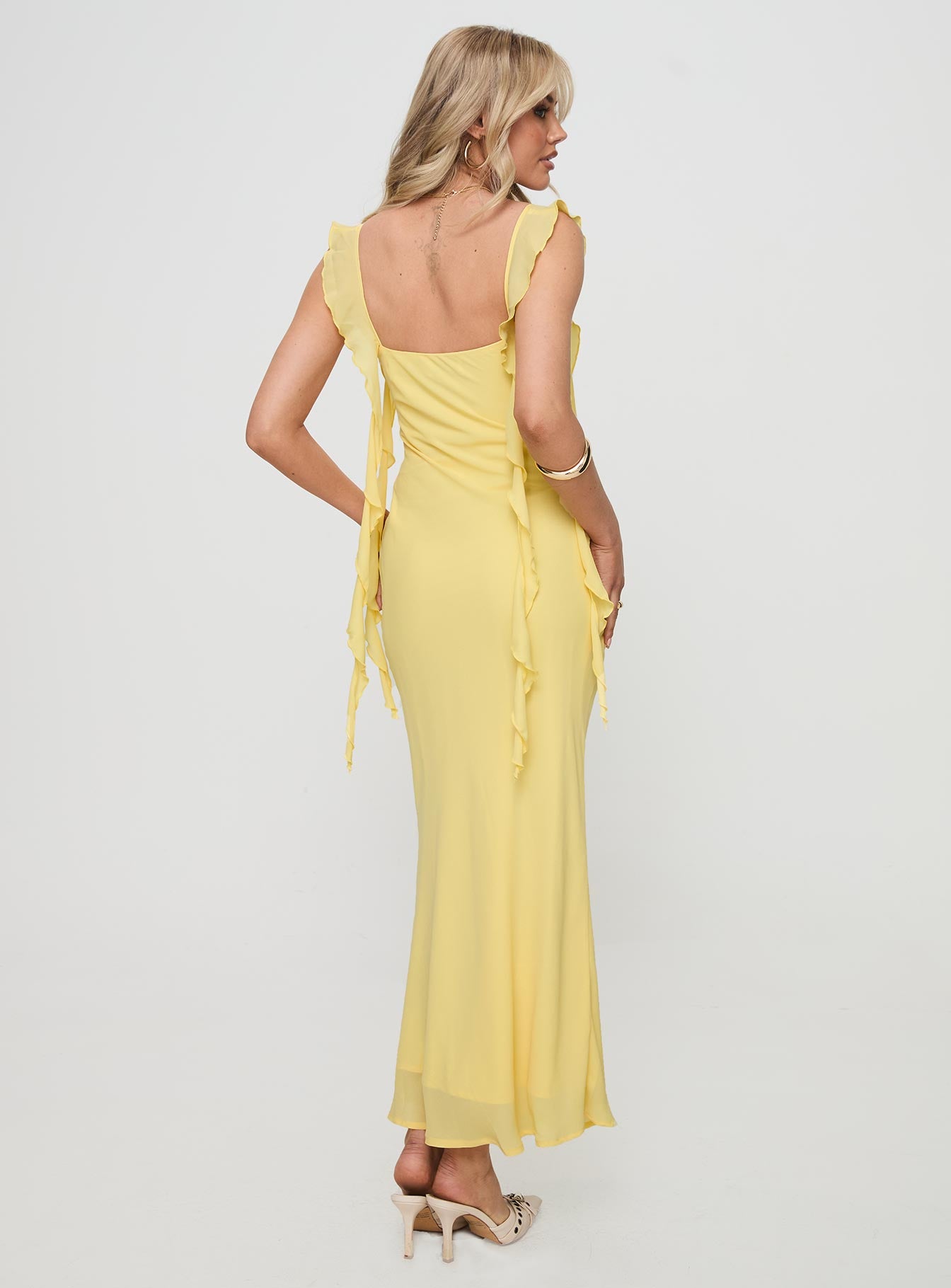 Lanai Maxi Dress Lemon-Vipp Girl