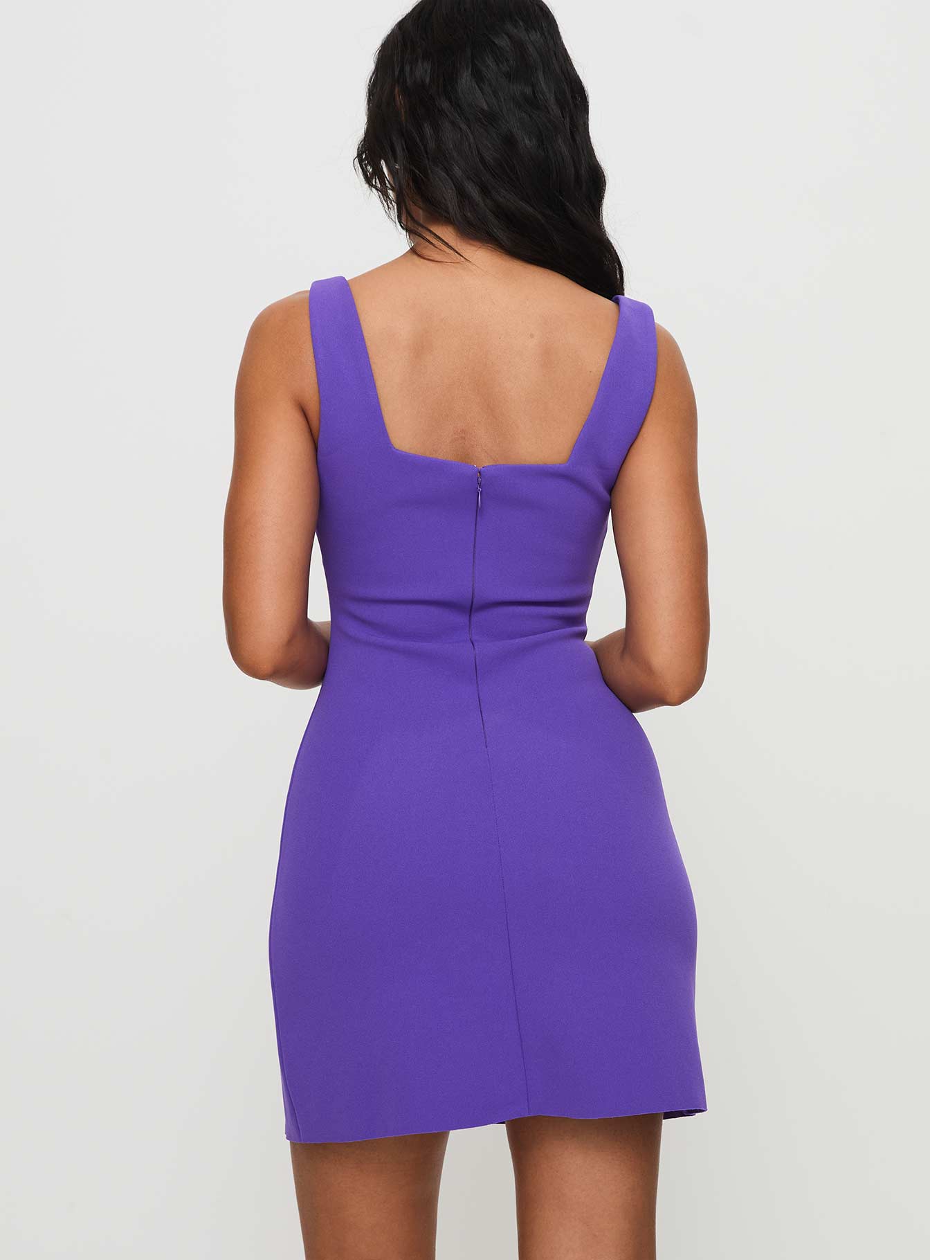 Bombshell Mini Dress Purple-Vipp Girl