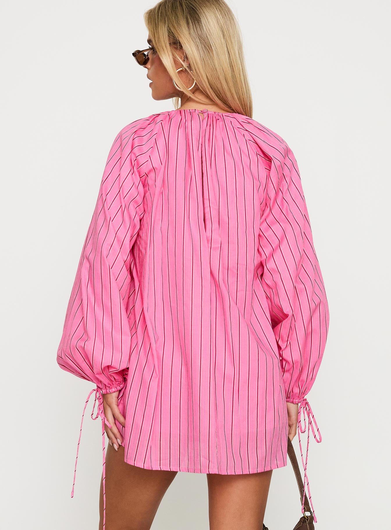 Praiza Playsuit Pink Stripe-Vipp Girl