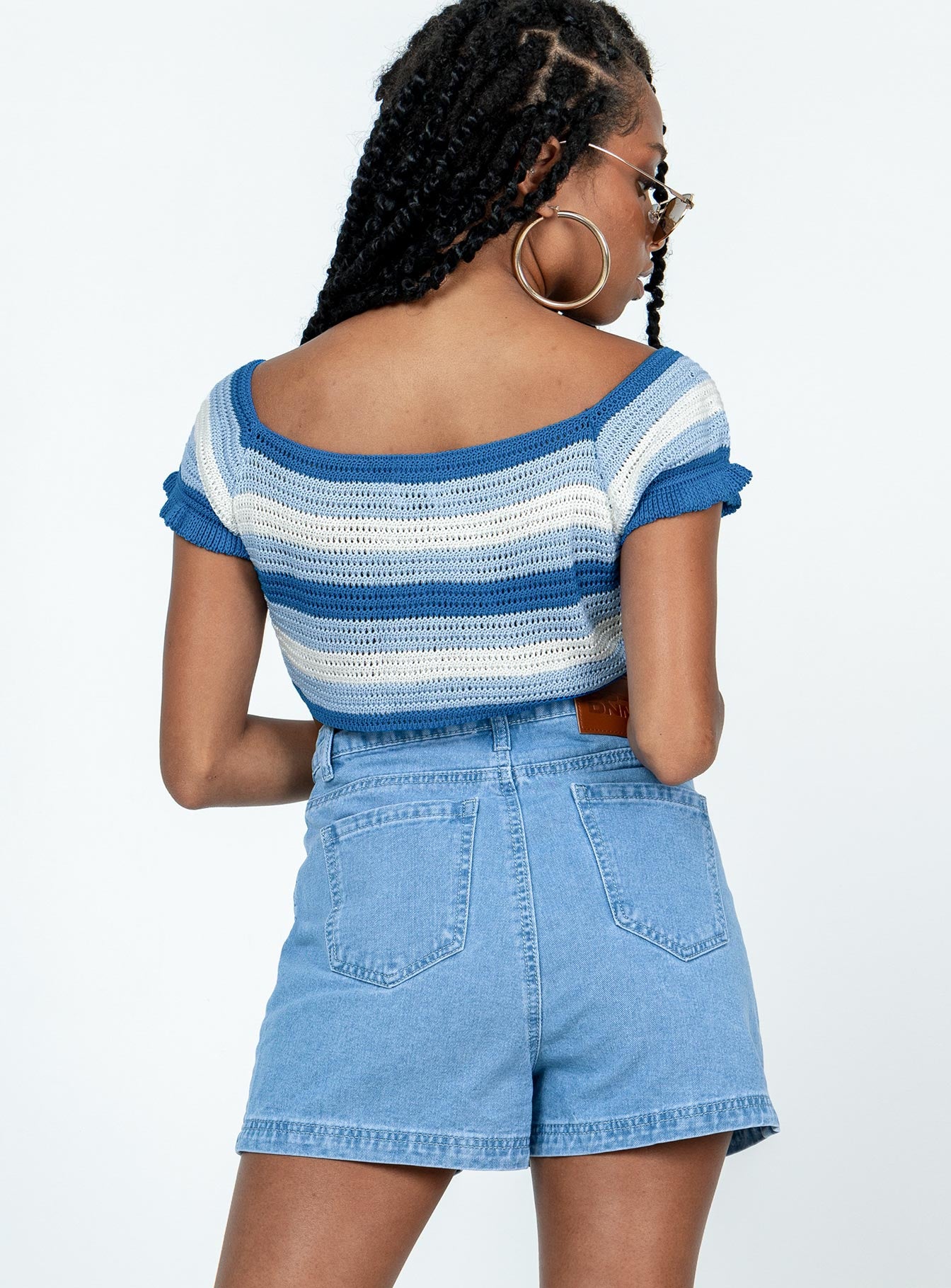 Dora Denim Shorts Denim-Vipp Girl