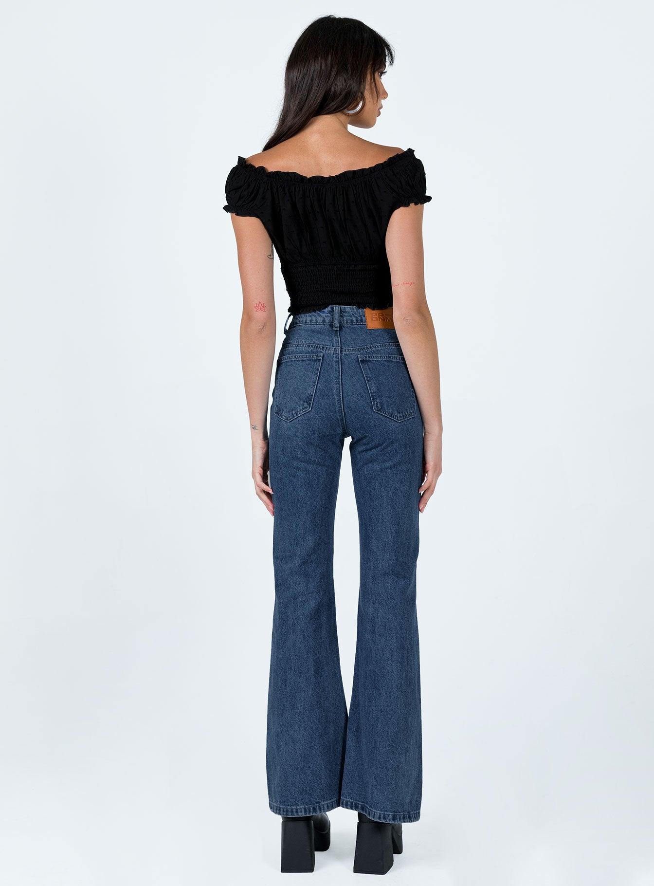 Cabarita Lounge Denim Jeans Dark Wash-Vipp Girl
