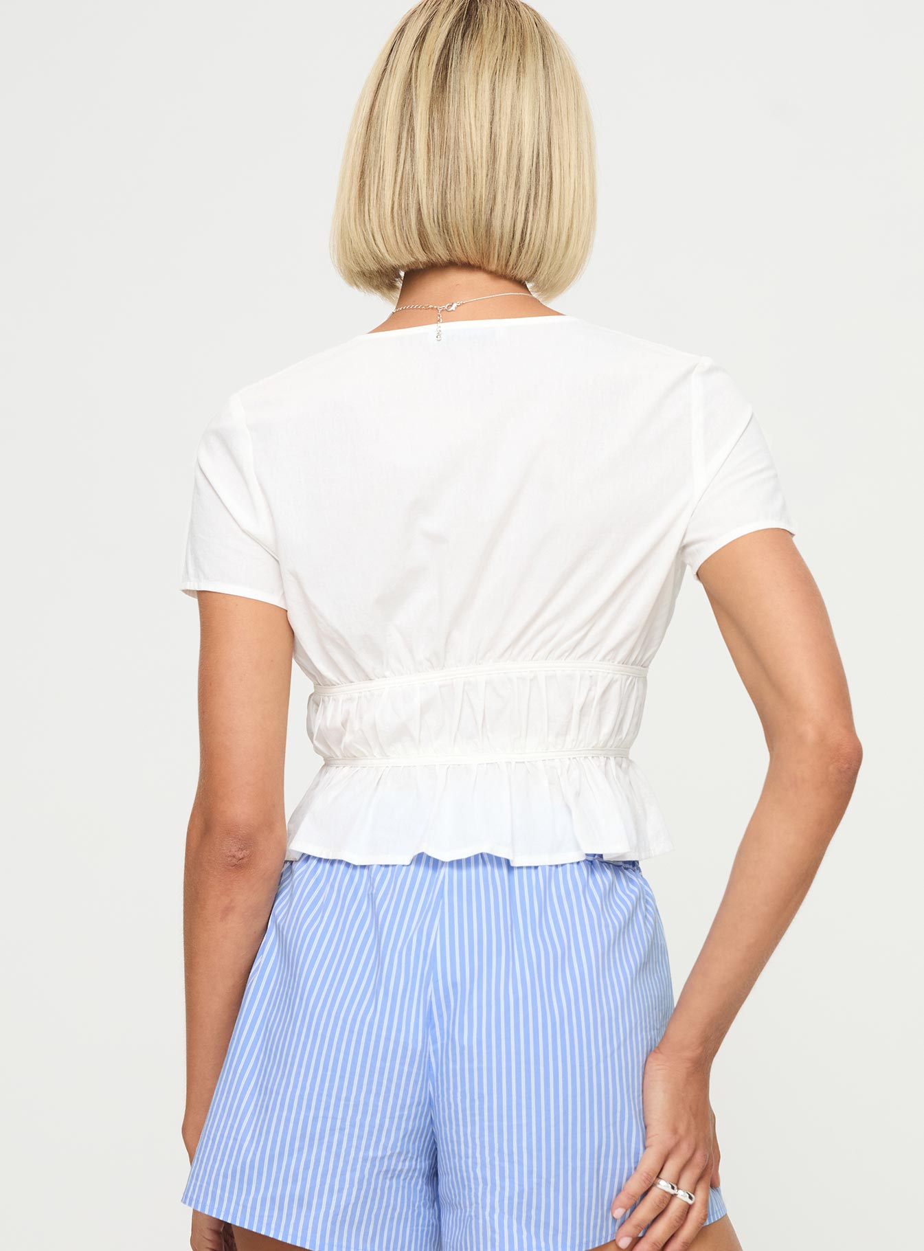 Davist Top White-Vipp Girl