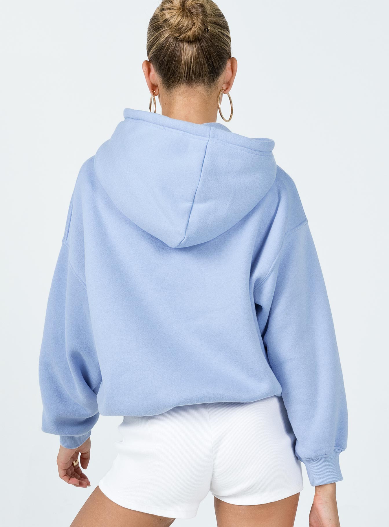 Love Yourself Hoodie Blue-Vipp Girl