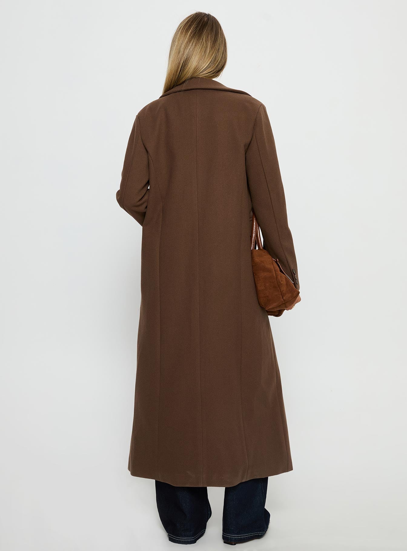 Lovergirl Longline Coat Brown-Vipp Girl