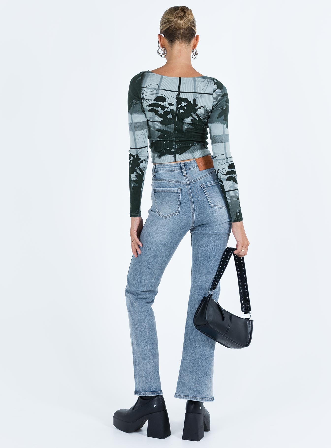 Keels Flare Denim Jeans-Vipp Girl