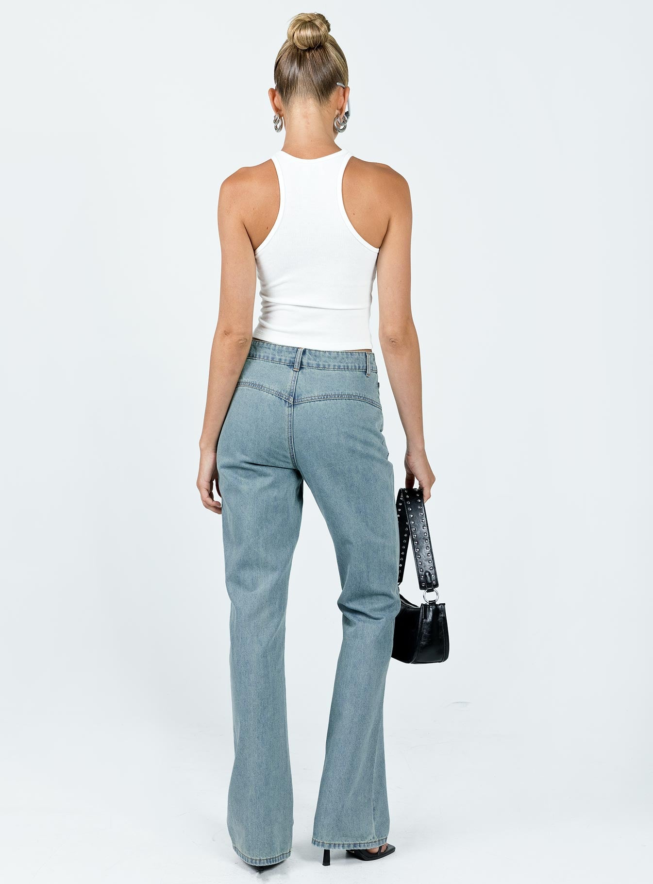 Rome Pants Light Denim-Vipp Girl