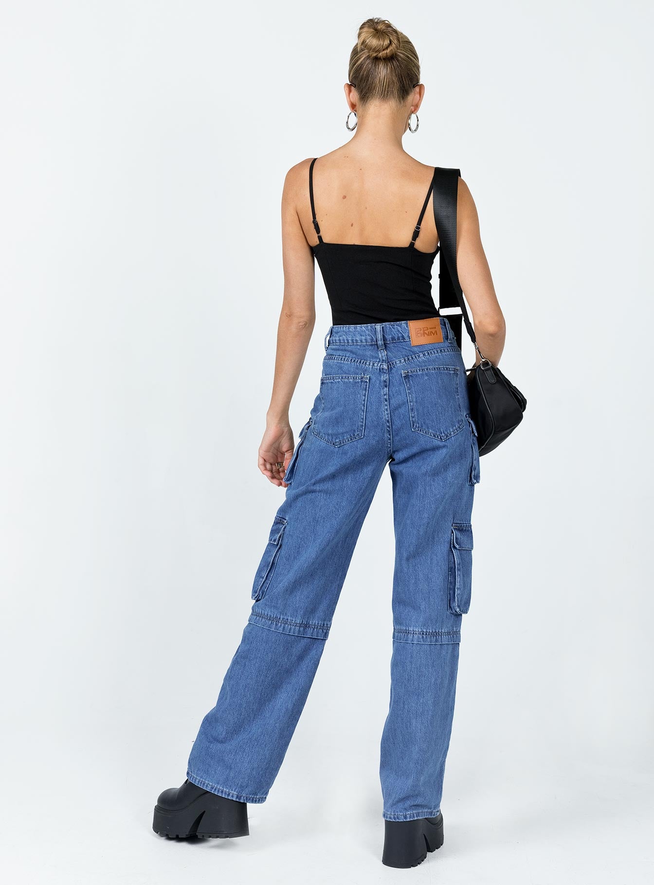 Darla Cargo Denim Jeans-Vipp Girl