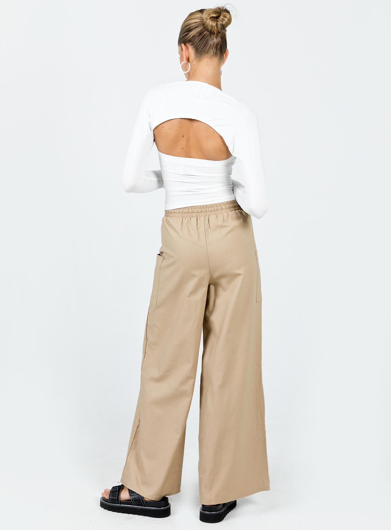 Brunie Pants Beige-Vipp Girl