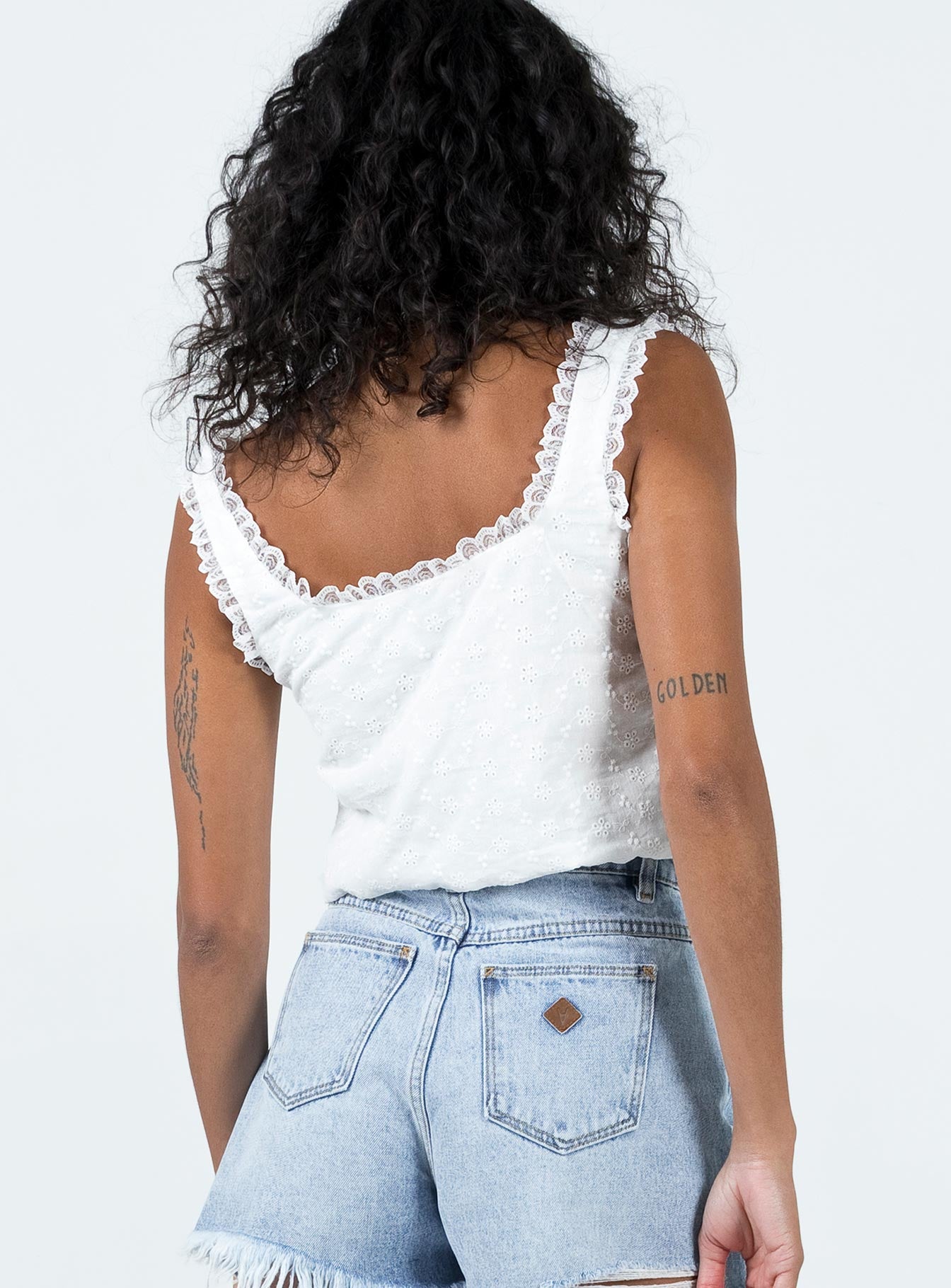 Merrelle Top White-Vipp Girl