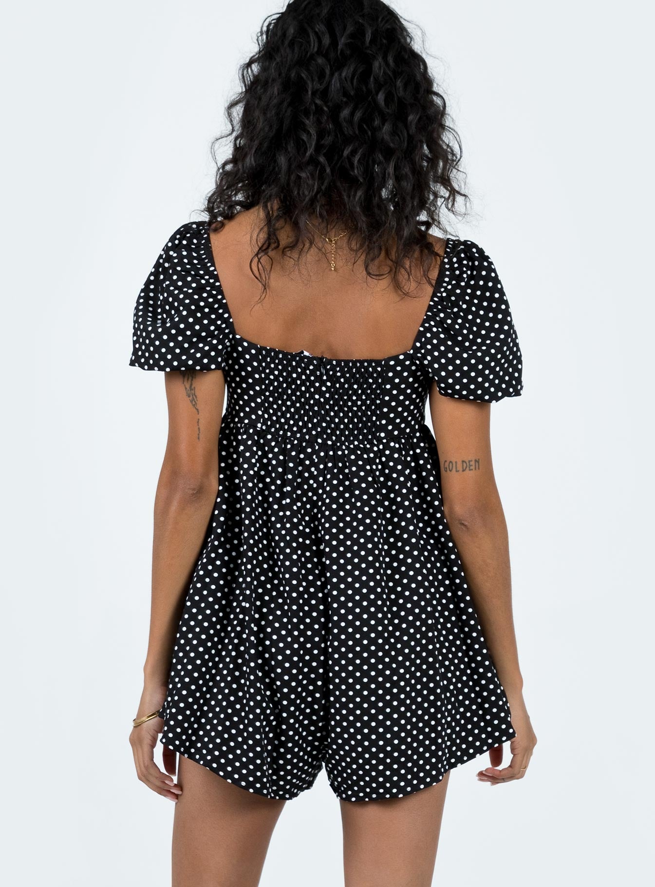 Lorna Romper Polka Dot-Vipp Girl