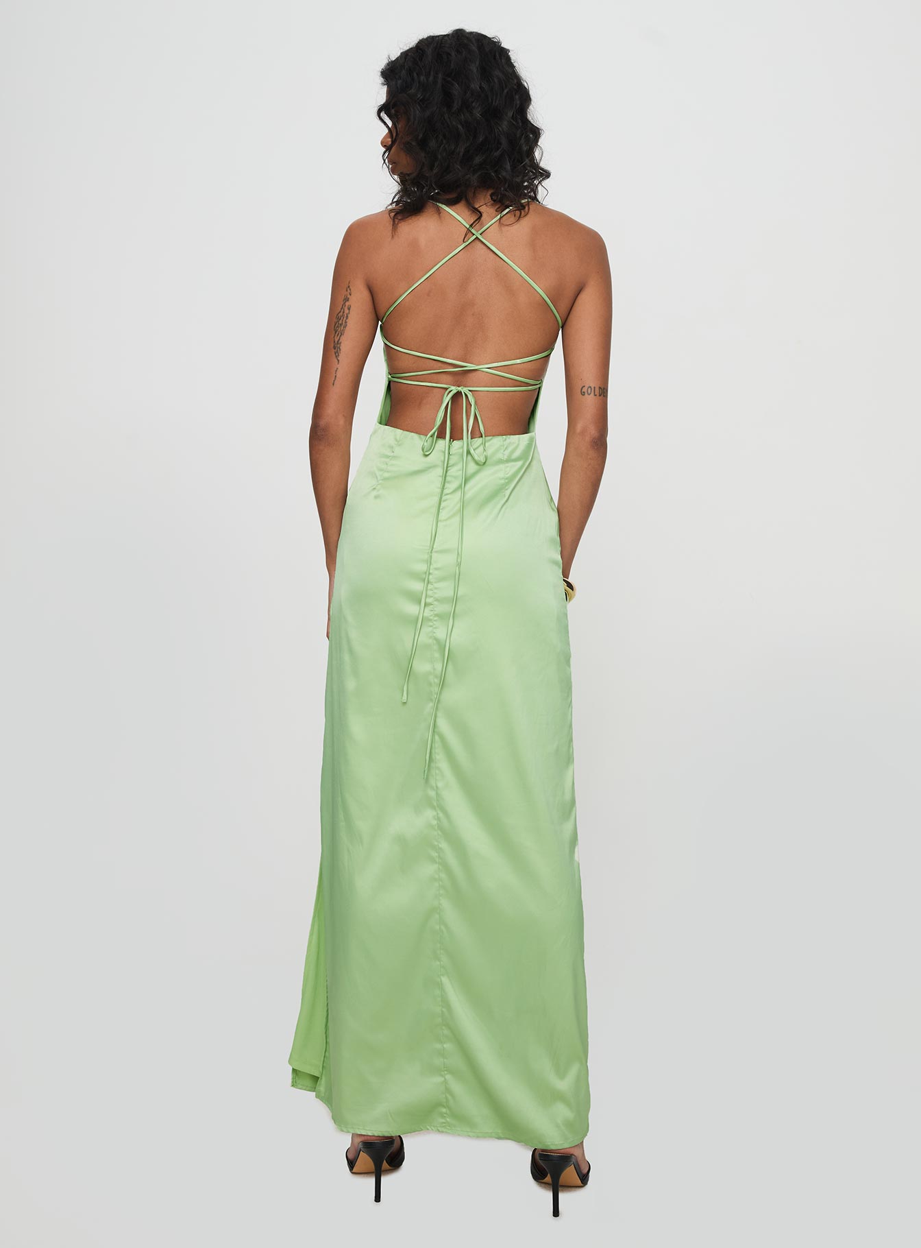 Roselyn Maxi Dress Sage-Vipp Girl