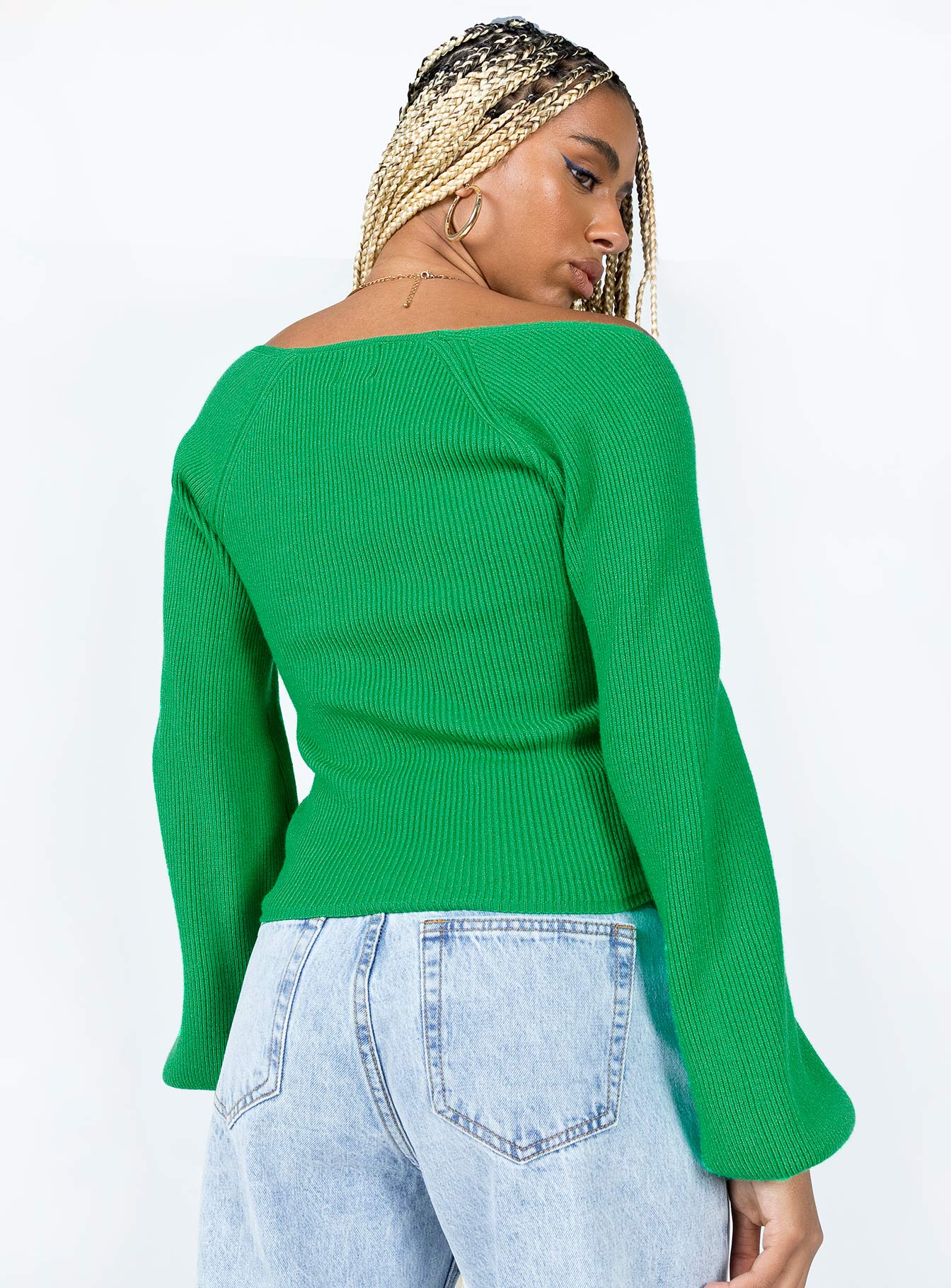 Eliza Sweater Green-Vipp Girl