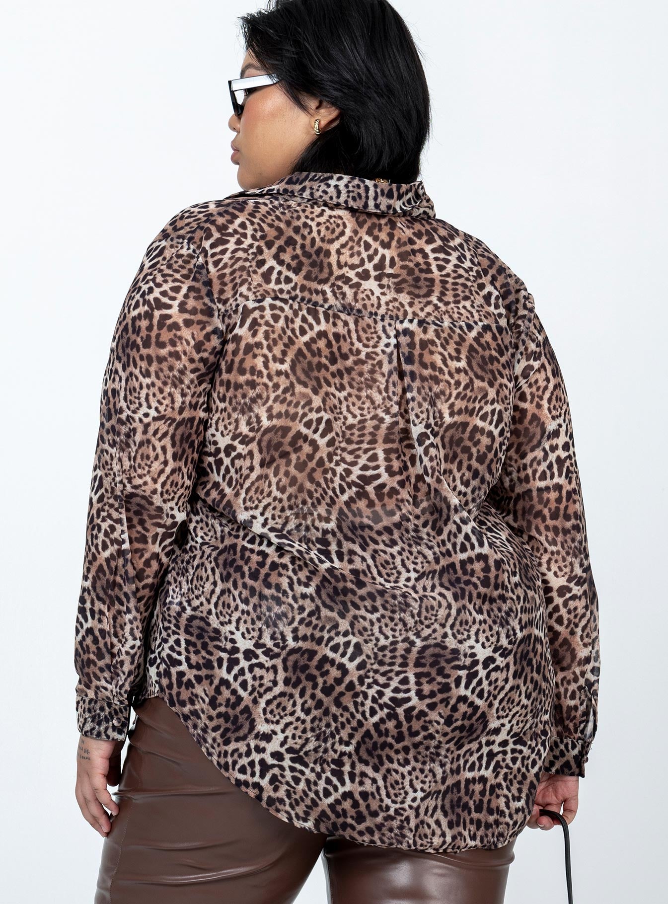 Hayden Shirt Leopard Curve-Vipp Girl