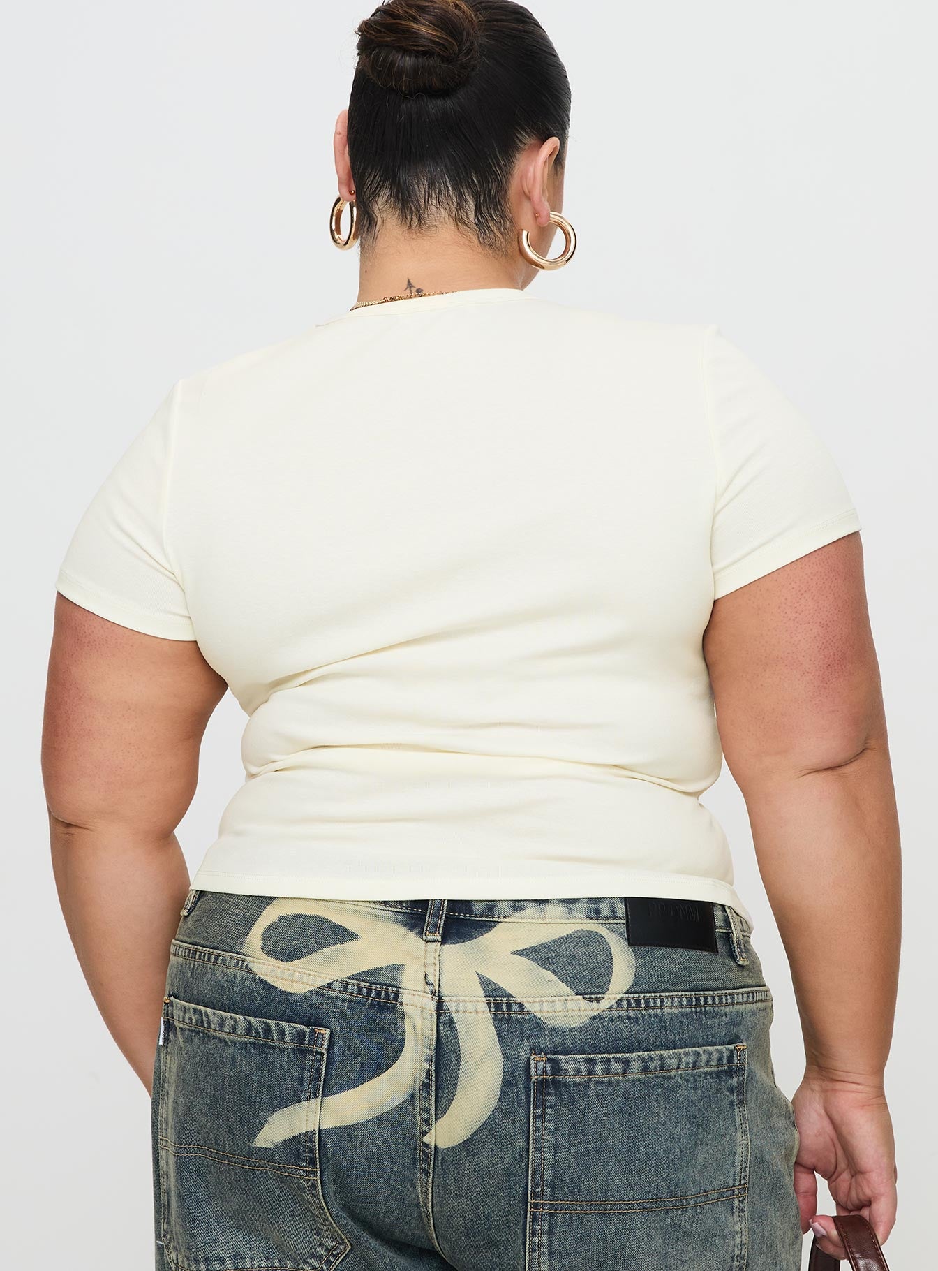 Marseille Manners Graphic Top Cream-Vipp Girl