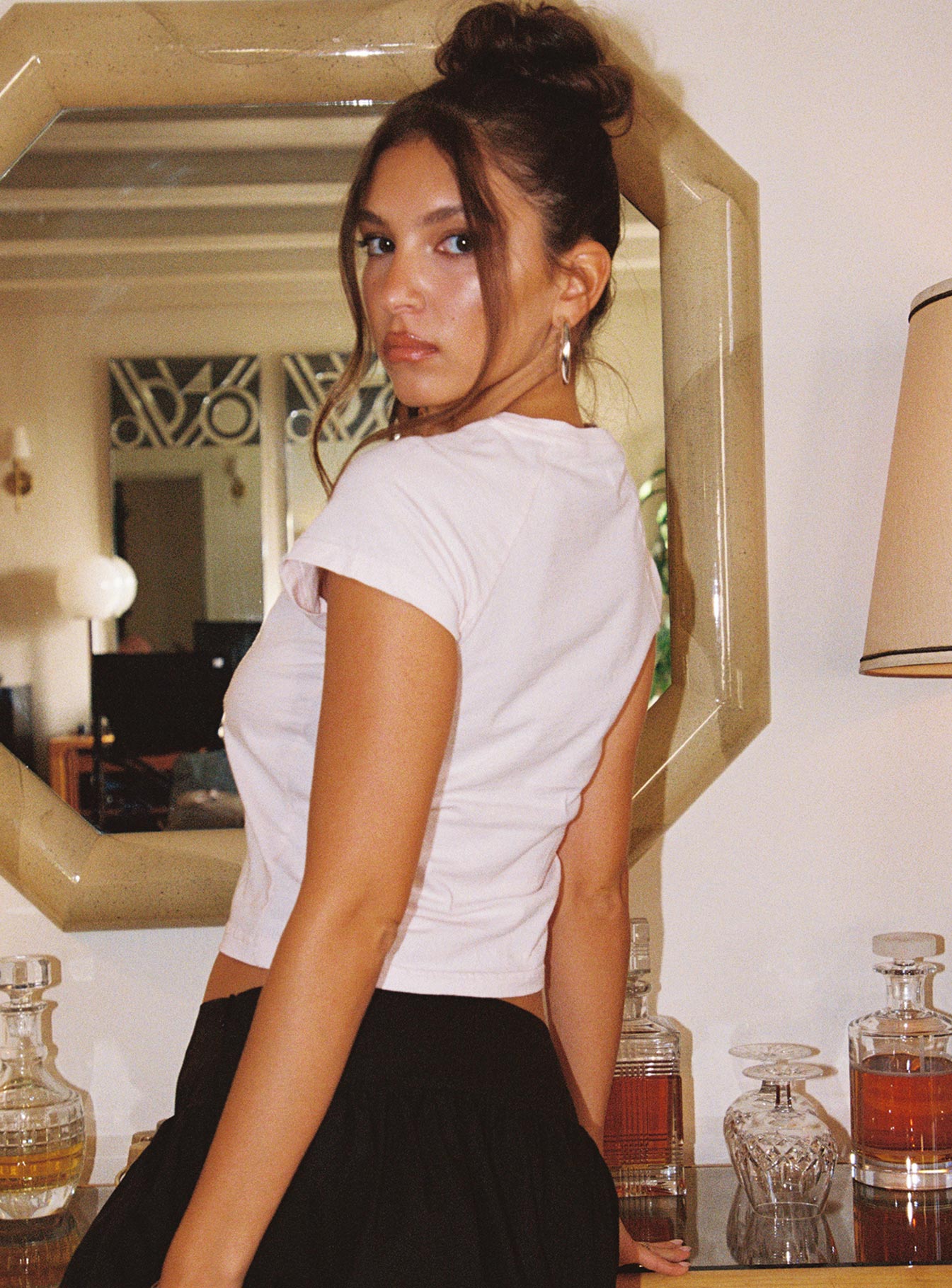 Cherish Me Graphic Top Pink-Vipp Girl