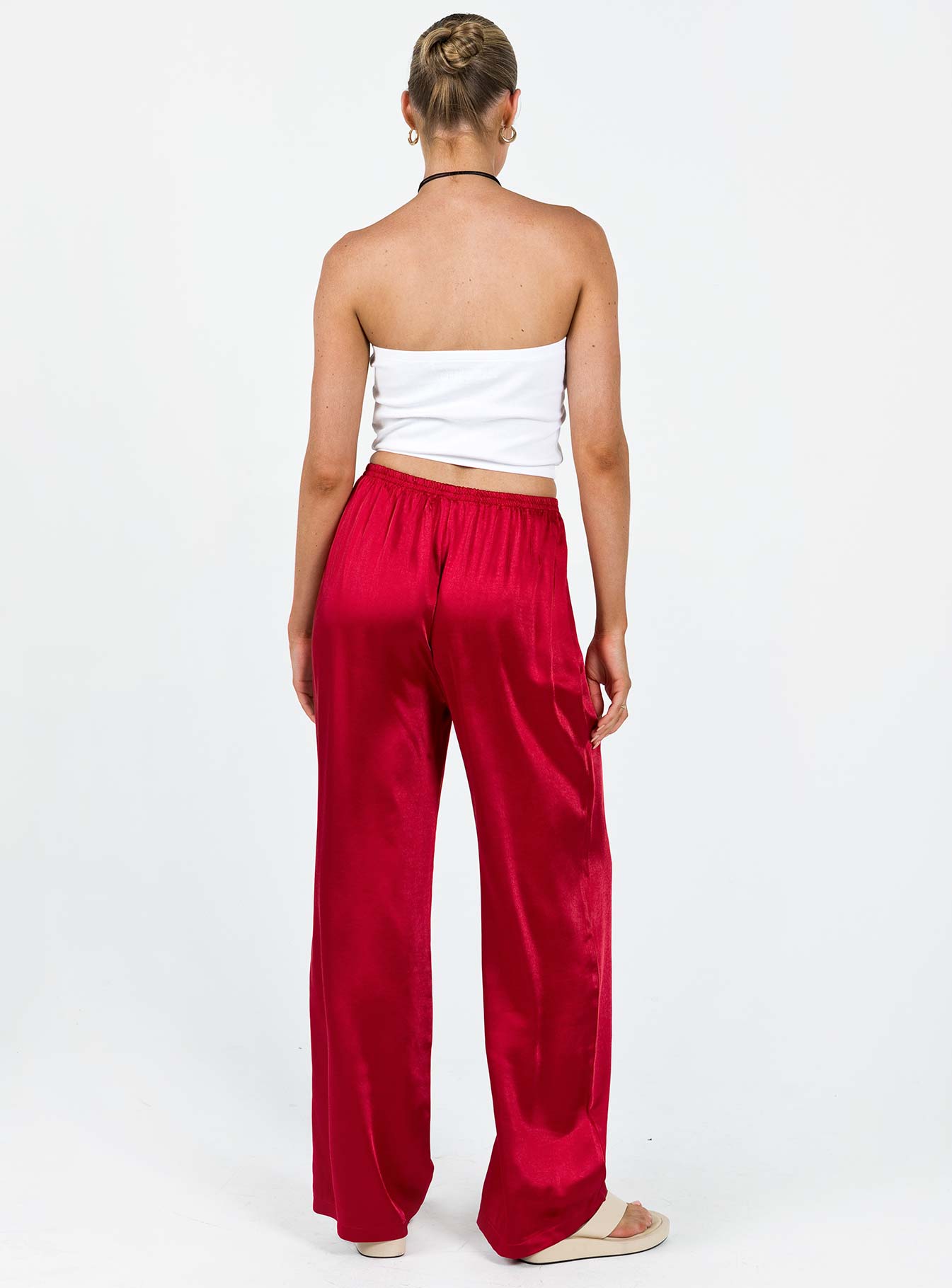 Nixie Pants Red-Vipp Girl