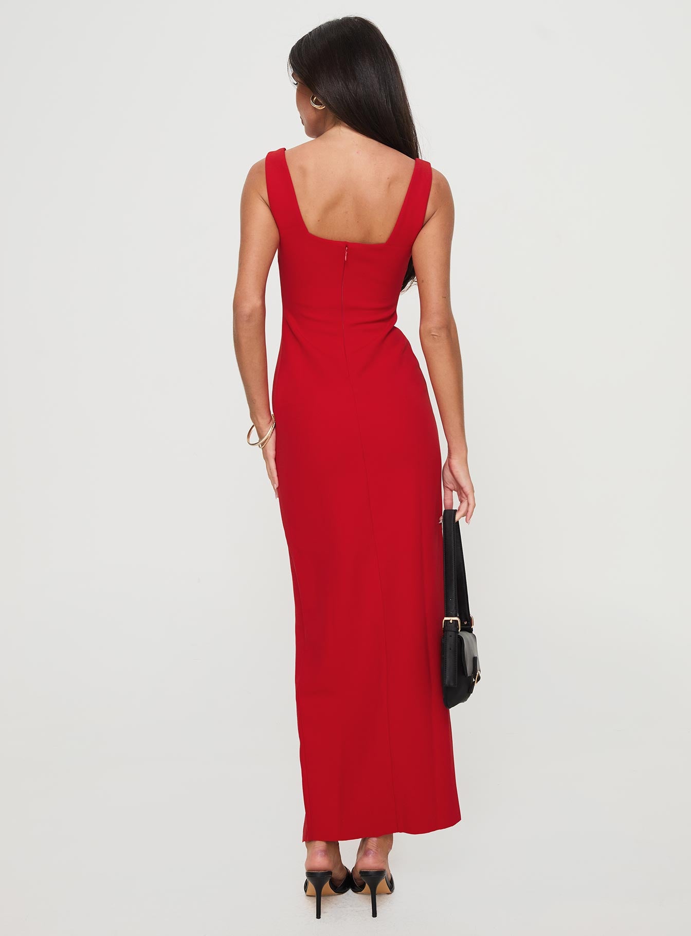 Bombshell Maxi Dress Red-Vipp Girl