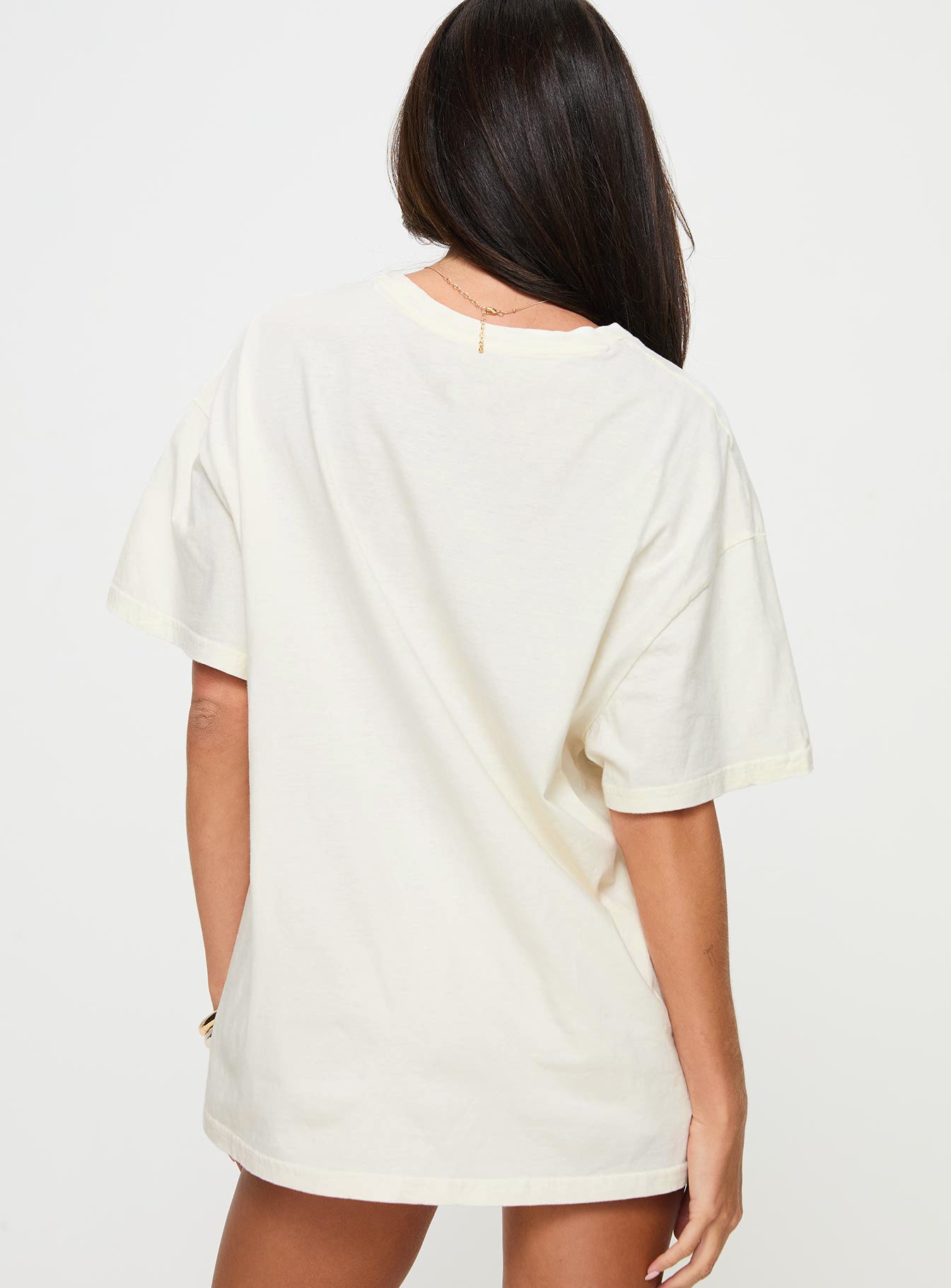 Local Produce Oversized Tee White-Vipp Girl