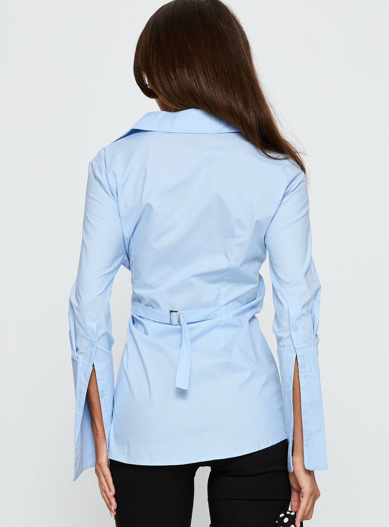 Nitsa Long Sleeve Shirt Blue-Vipp Girl