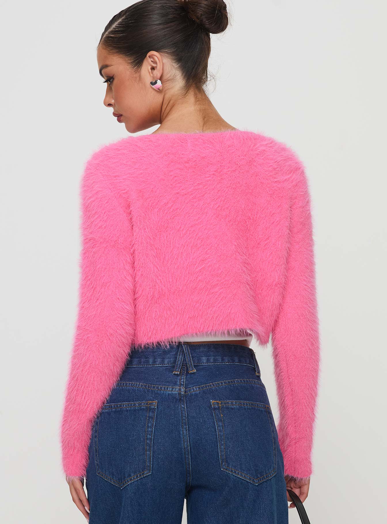 Just A Girl Cardigan Pink-Vipp Girl