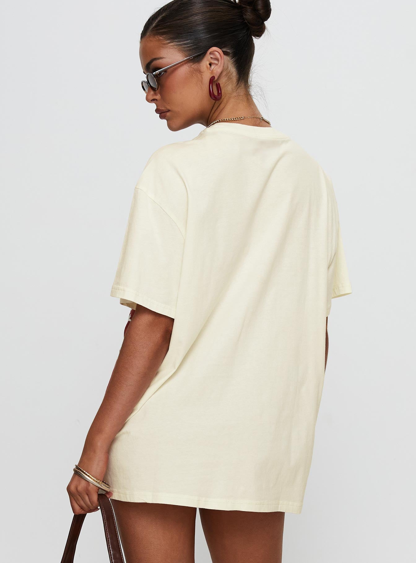 Cherrie Amore Oversized Tee White-Vipp Girl