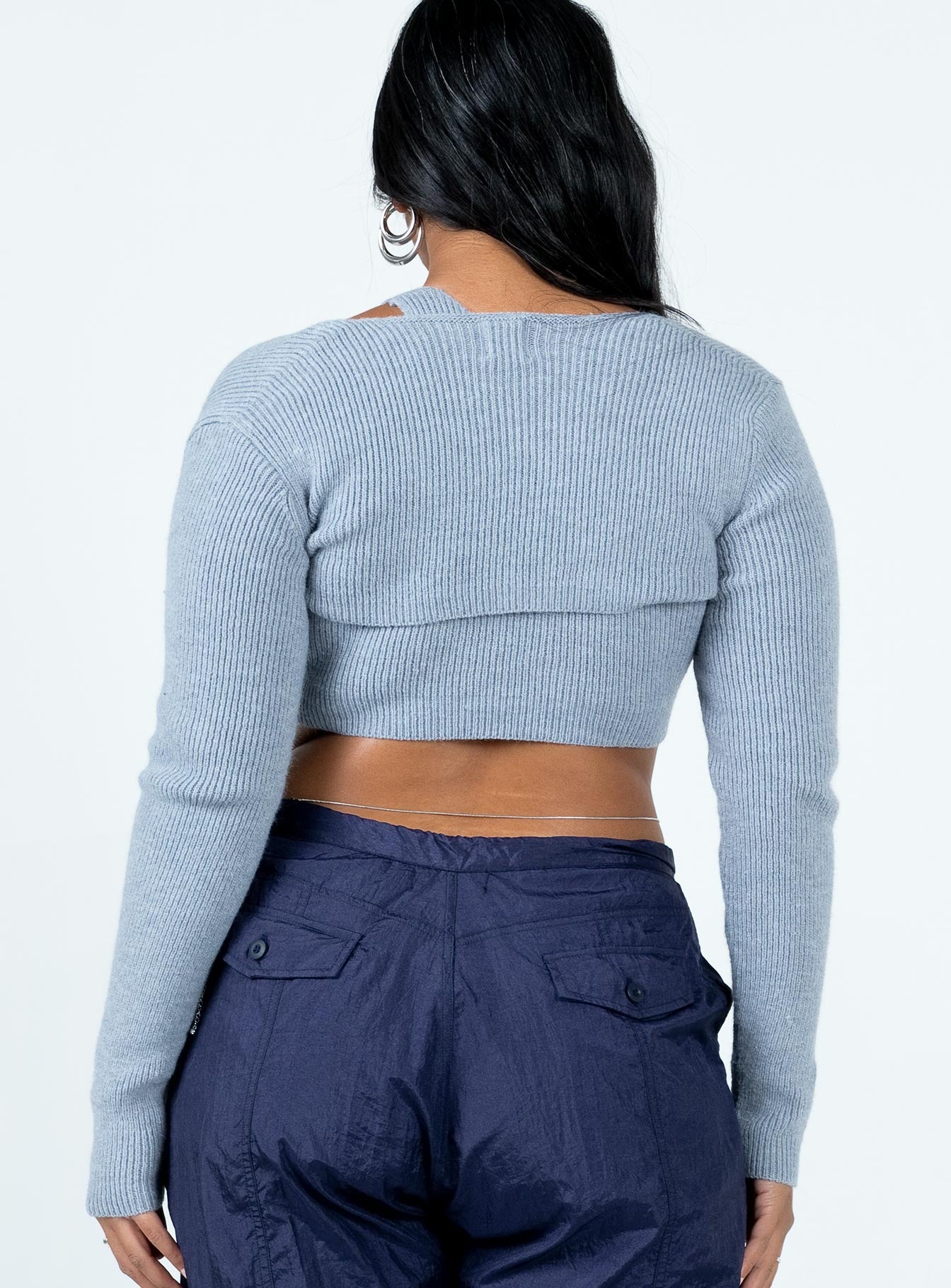 Natalee Sweater Blue-Vipp Girl