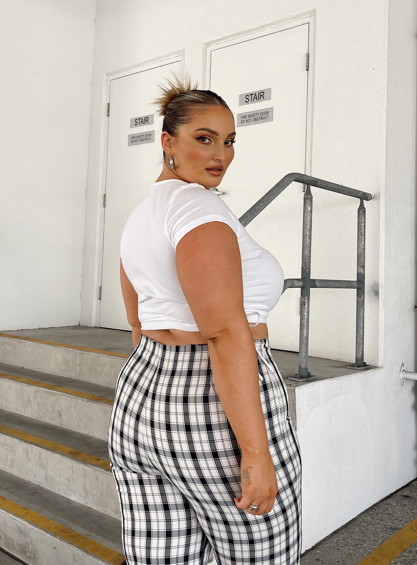 Evant Tee White Curve-Vipp Girl