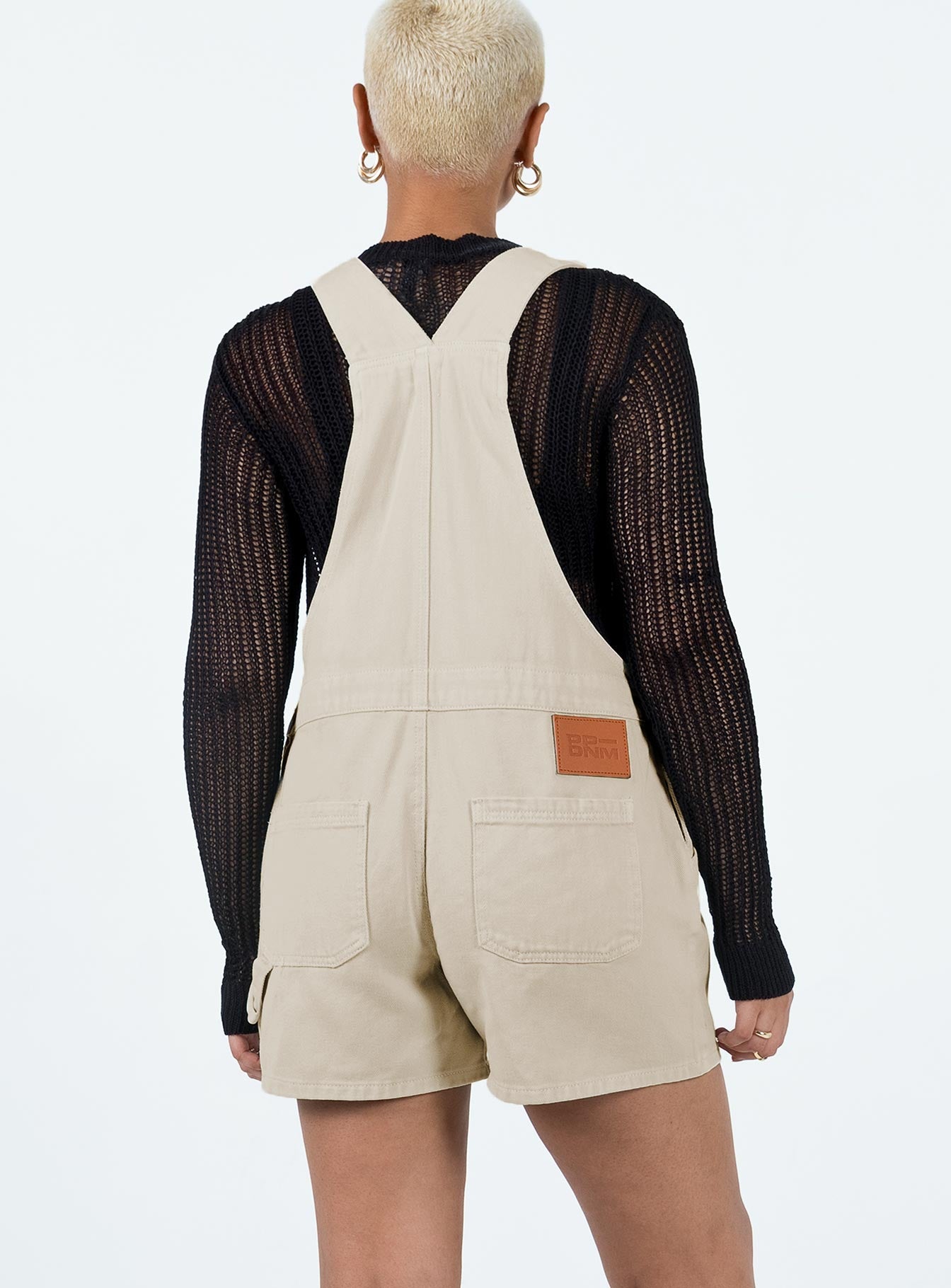 Foresta Oversized Overalls Cream-Vipp Girl