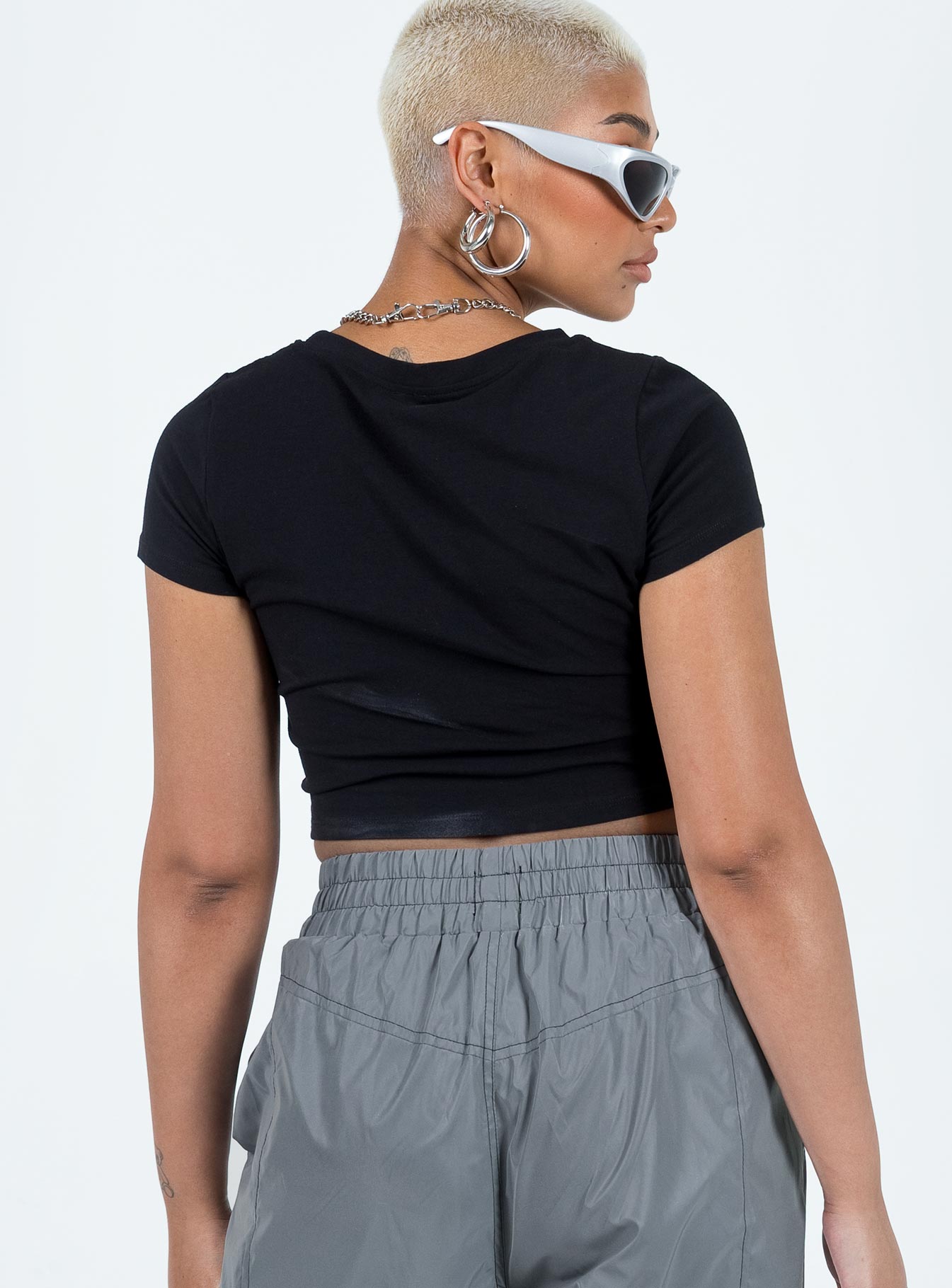 Cosmic Baby Tee Black-Vipp Girl