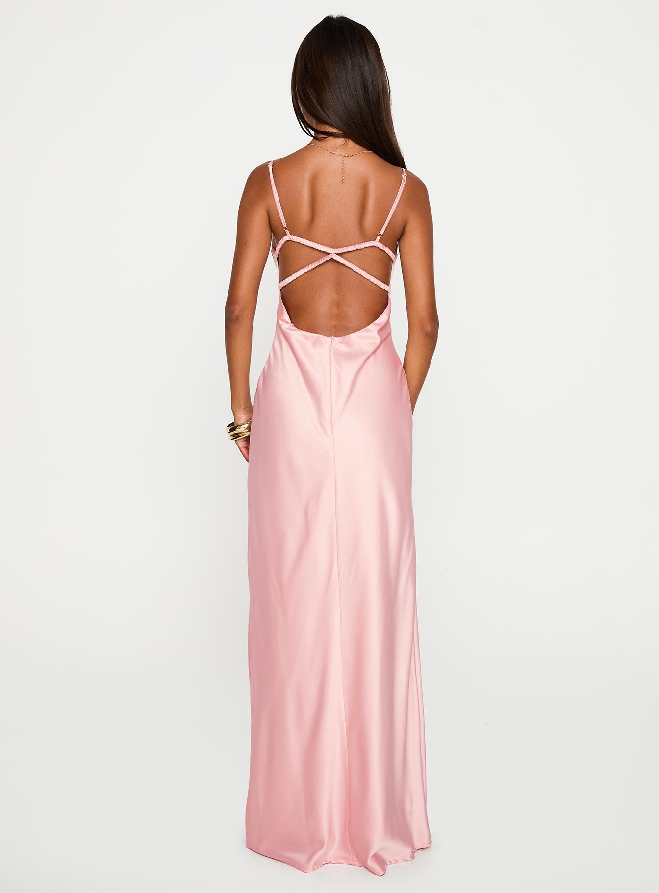 Ravia Maxi Dress Pink-Vipp Girl