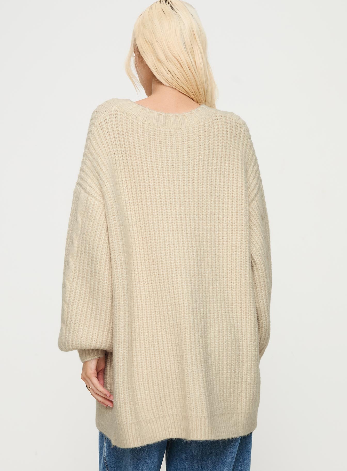 Cameliah Knit Cardigan Cream-Vipp Girl