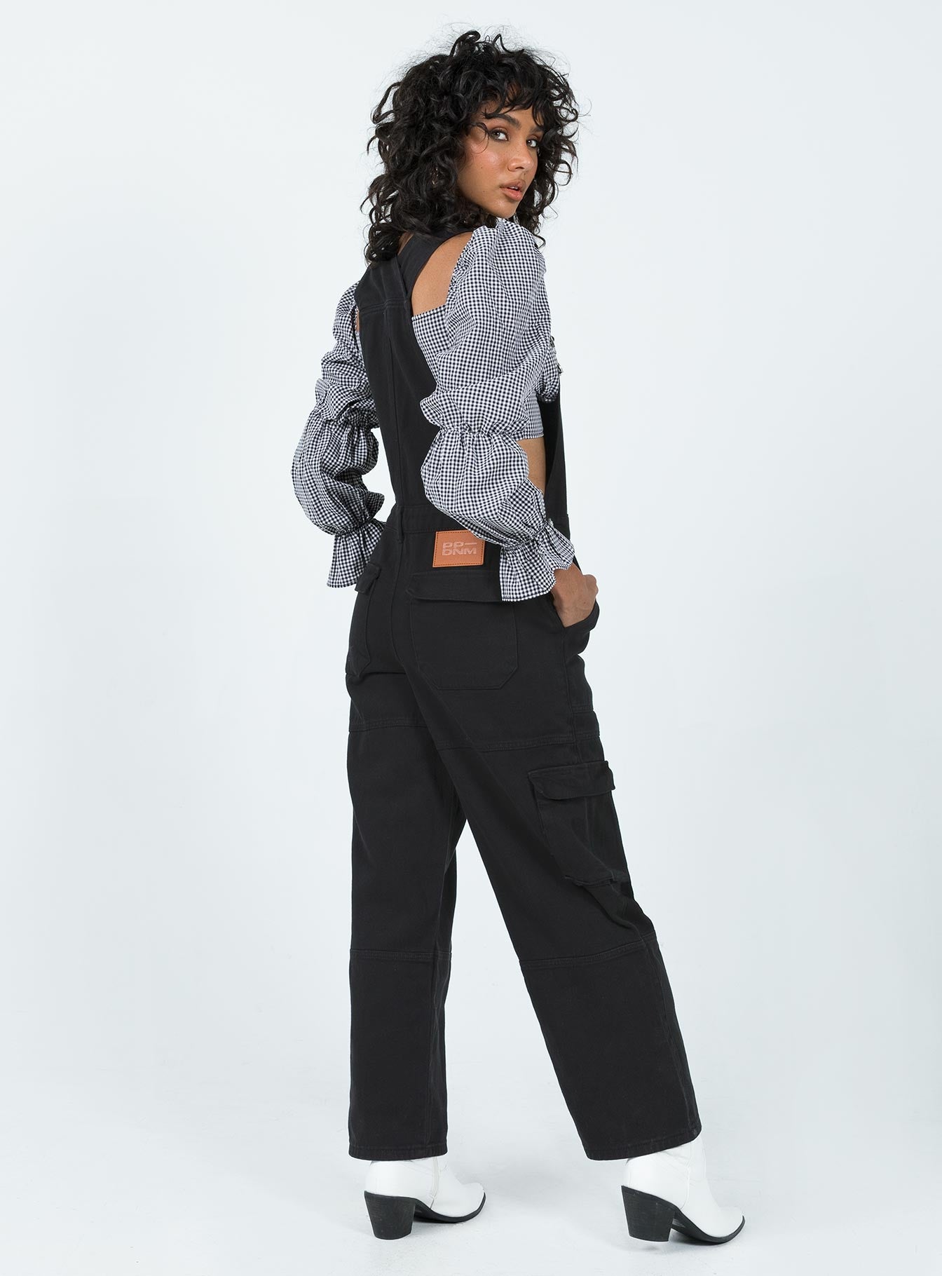 Cargo Overalls Black-Vipp Girl