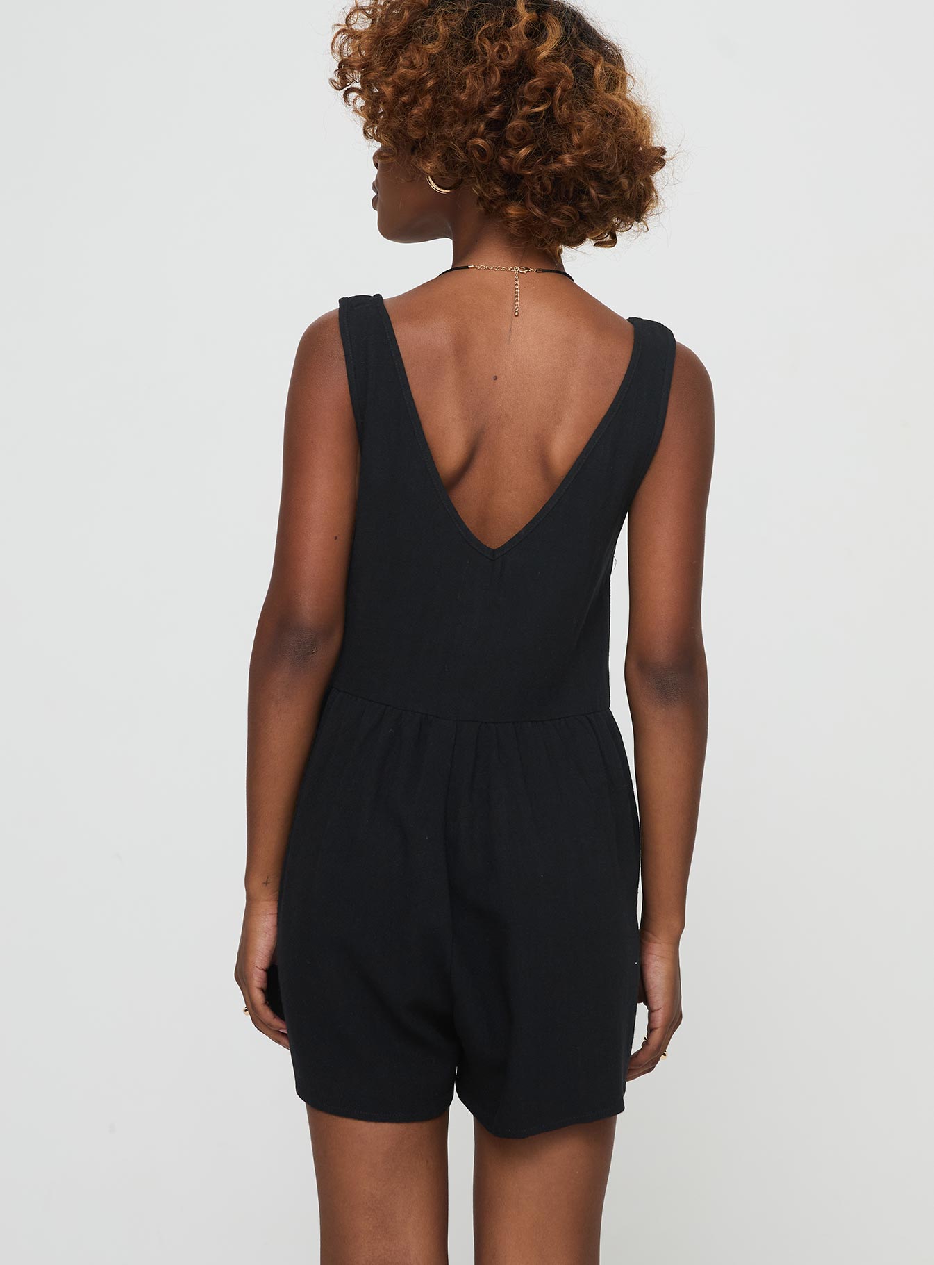 Mackellar Romper Black-Vipp Girl