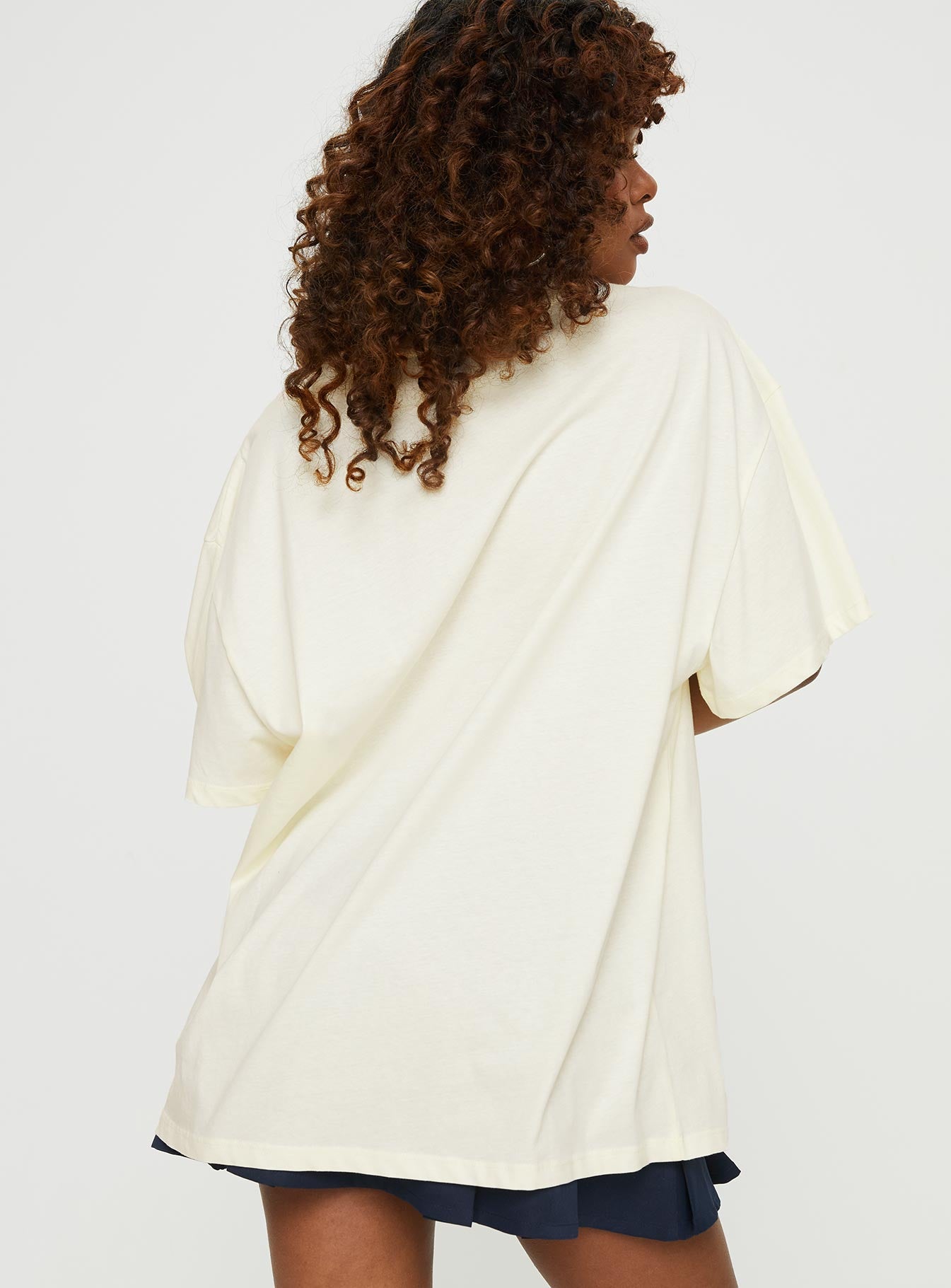 Love Languages Oversized Tee Yellow-Vipp Girl