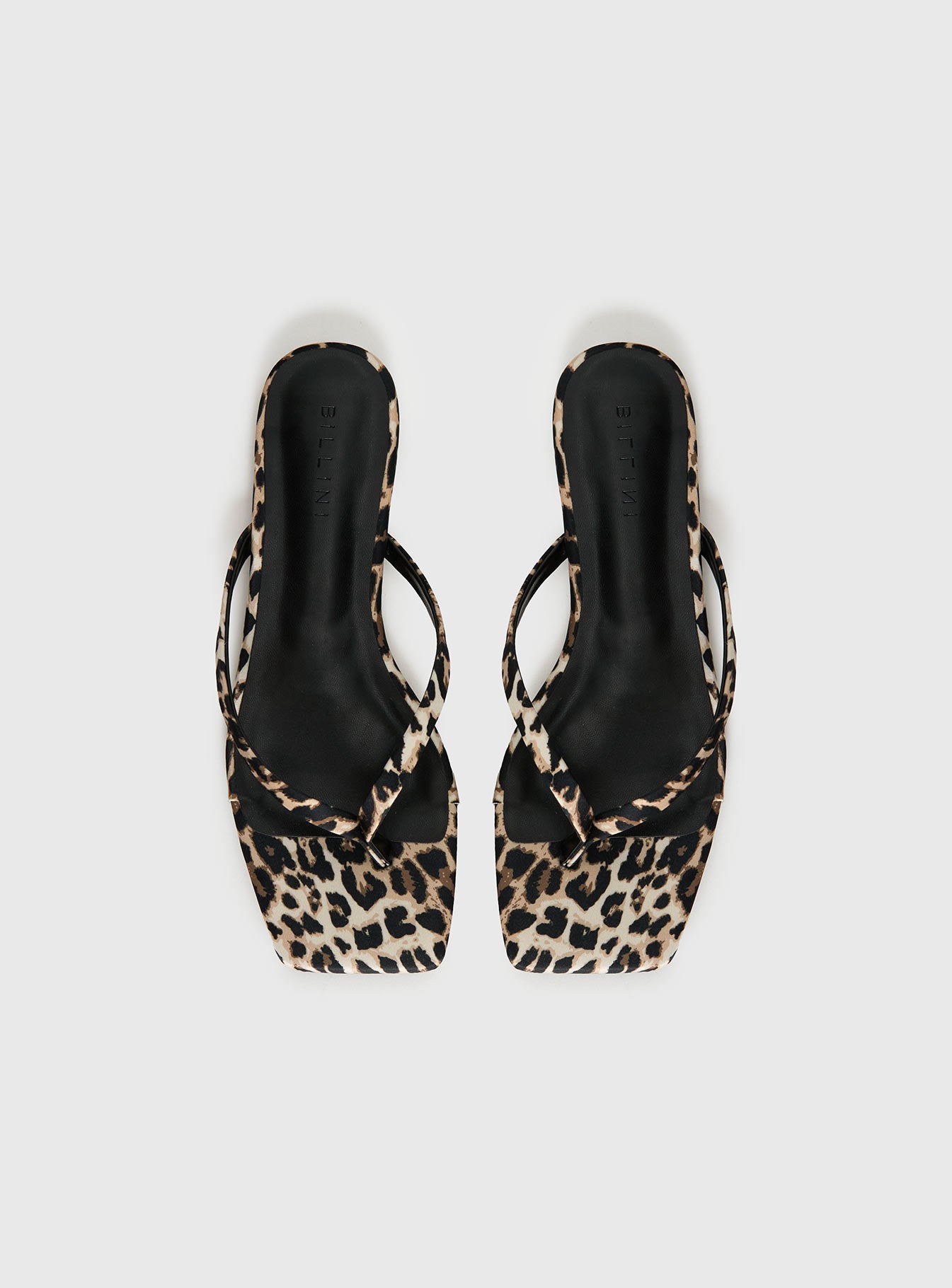Billini Tove Sandals Leopard Satin-Vipp Girl