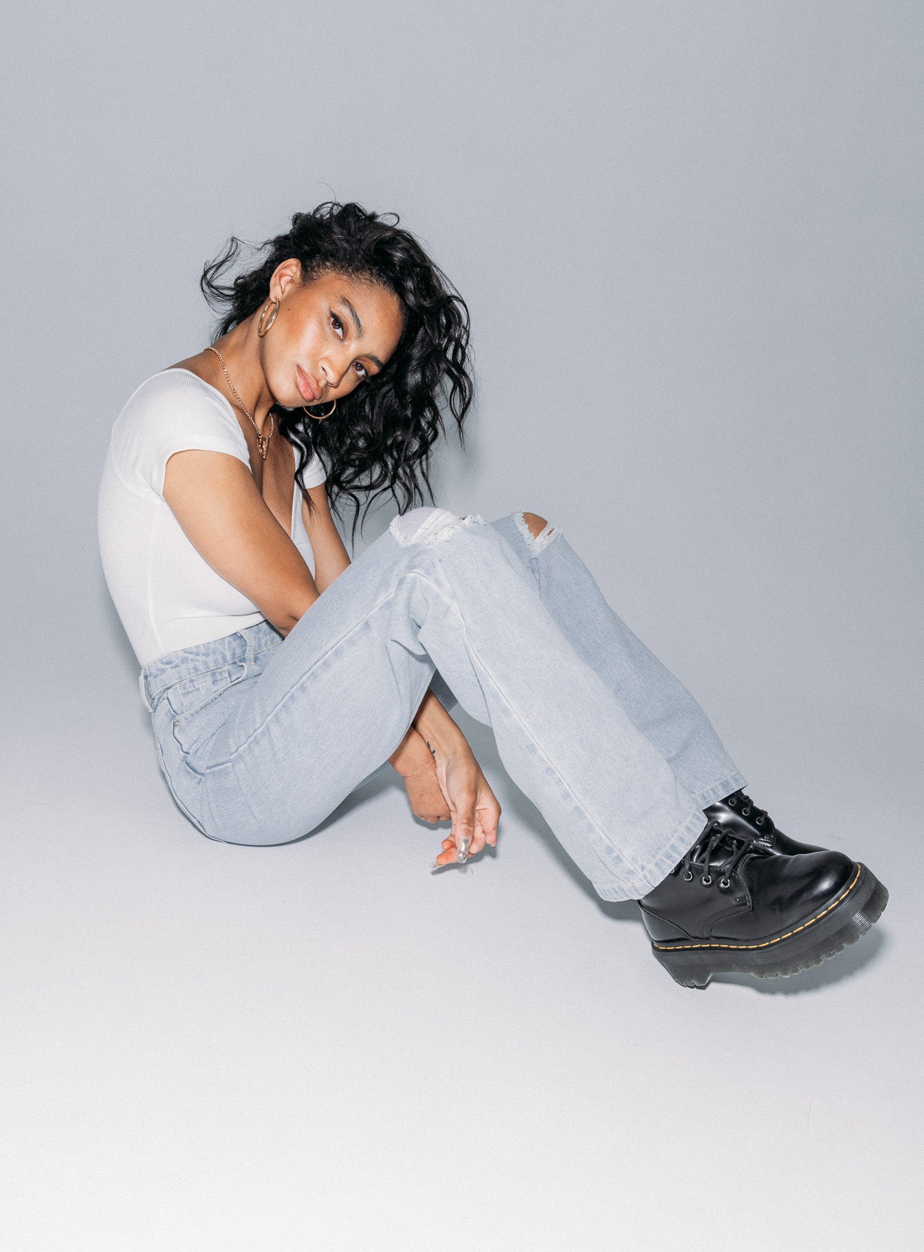 Bertie High Rise Wide Leg Jean-Vipp Girl